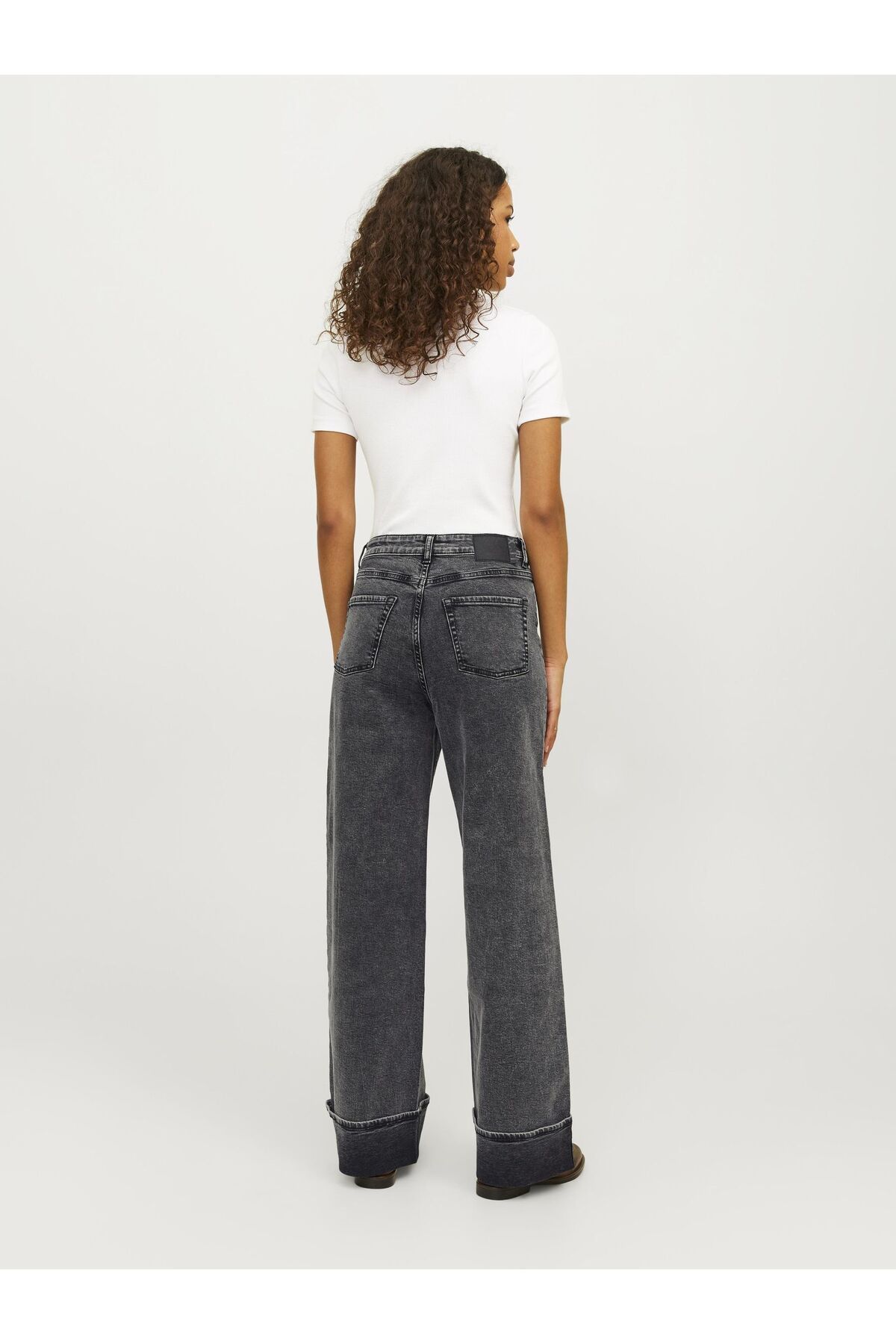 JJXX-Weit Geschnitten Jxtokyo Wide Fold Hw Jeans Dnm Ln 4