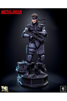 Metal Gear Solid V Snake - Metal Gear Solid Premium Collectibles Figure | 30 cm