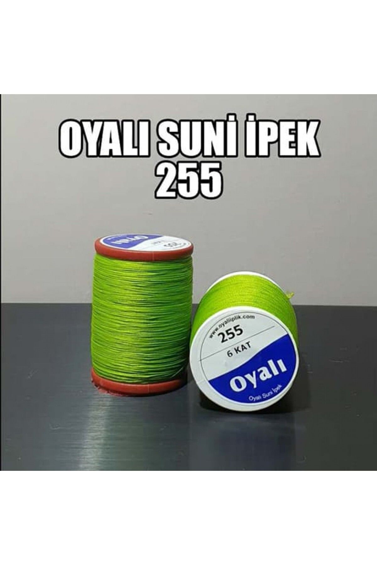 OYALI-SUNI SILK رقم: 255 - 4 طبقات من حبل التطريز 1
