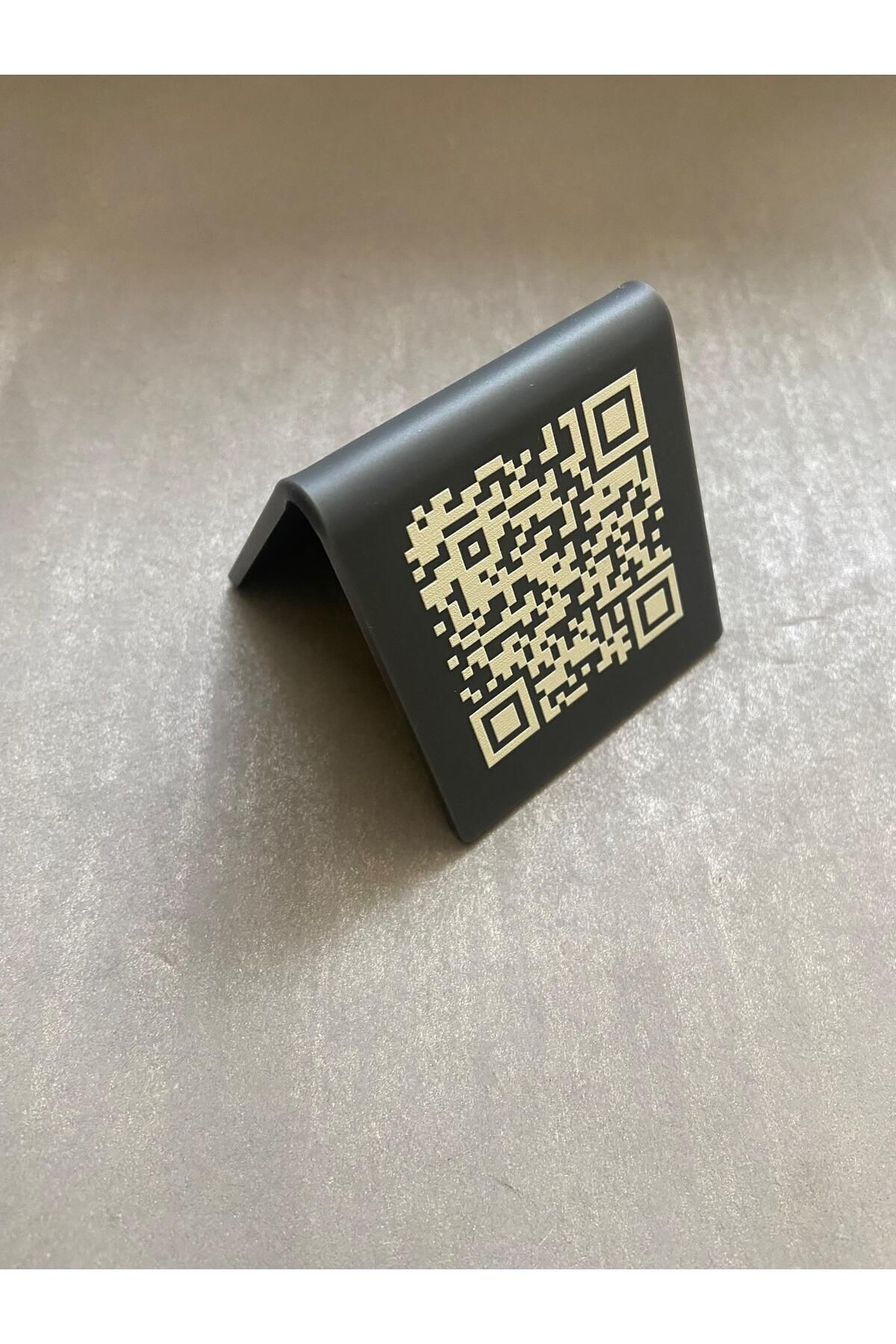 Yönline-Desktop Business Card Holder with QR Code 5