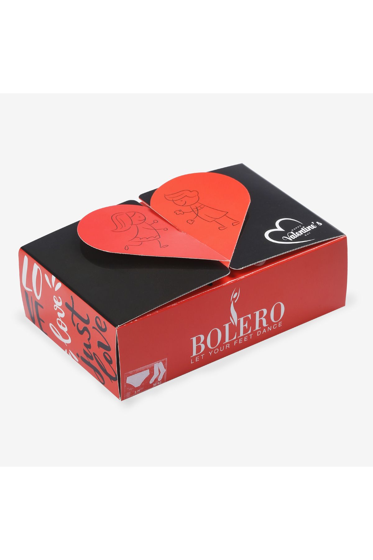 Bolero-Комплект от 2 мъжки боксерки и чорапи в тъмносин цвят 5