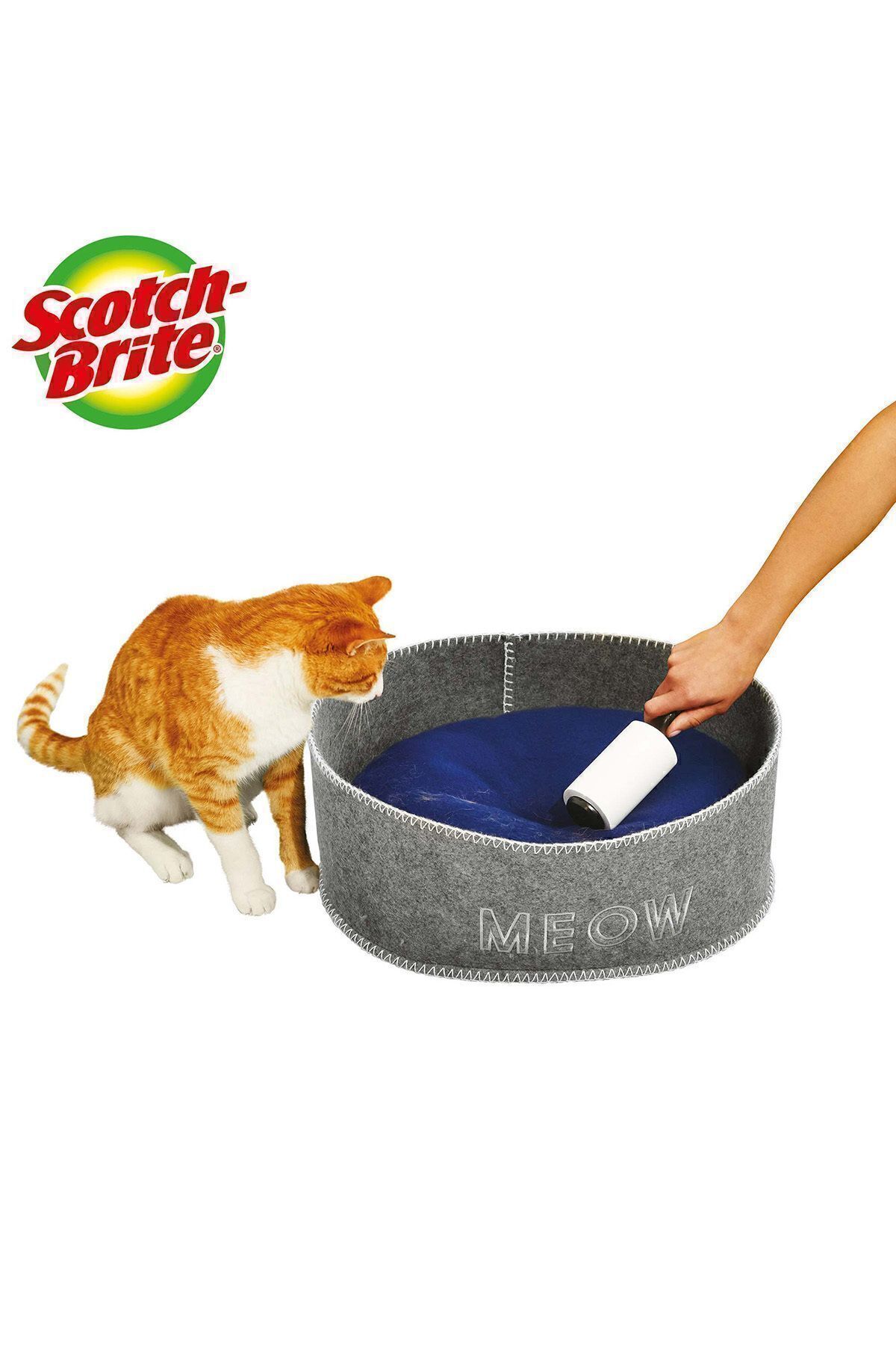 Scotch Brite-Scotch-brite Extra Adhesive Lint Collector Roll - 48 Sheets 6