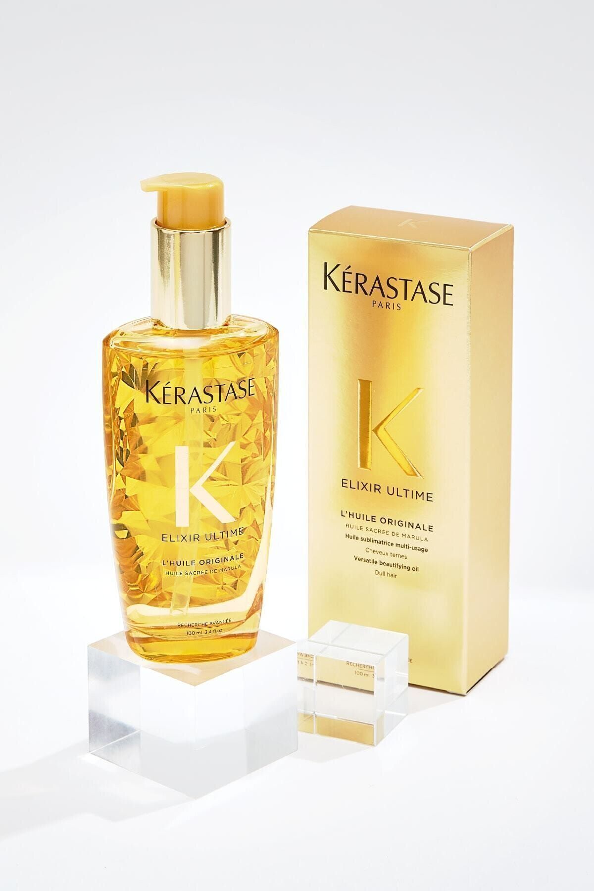 سرم و روغن مو مردانه زنانه ELIXIR ULTIME موهای مات برای مراقبت از چند بعدی 100 میل Kerastase