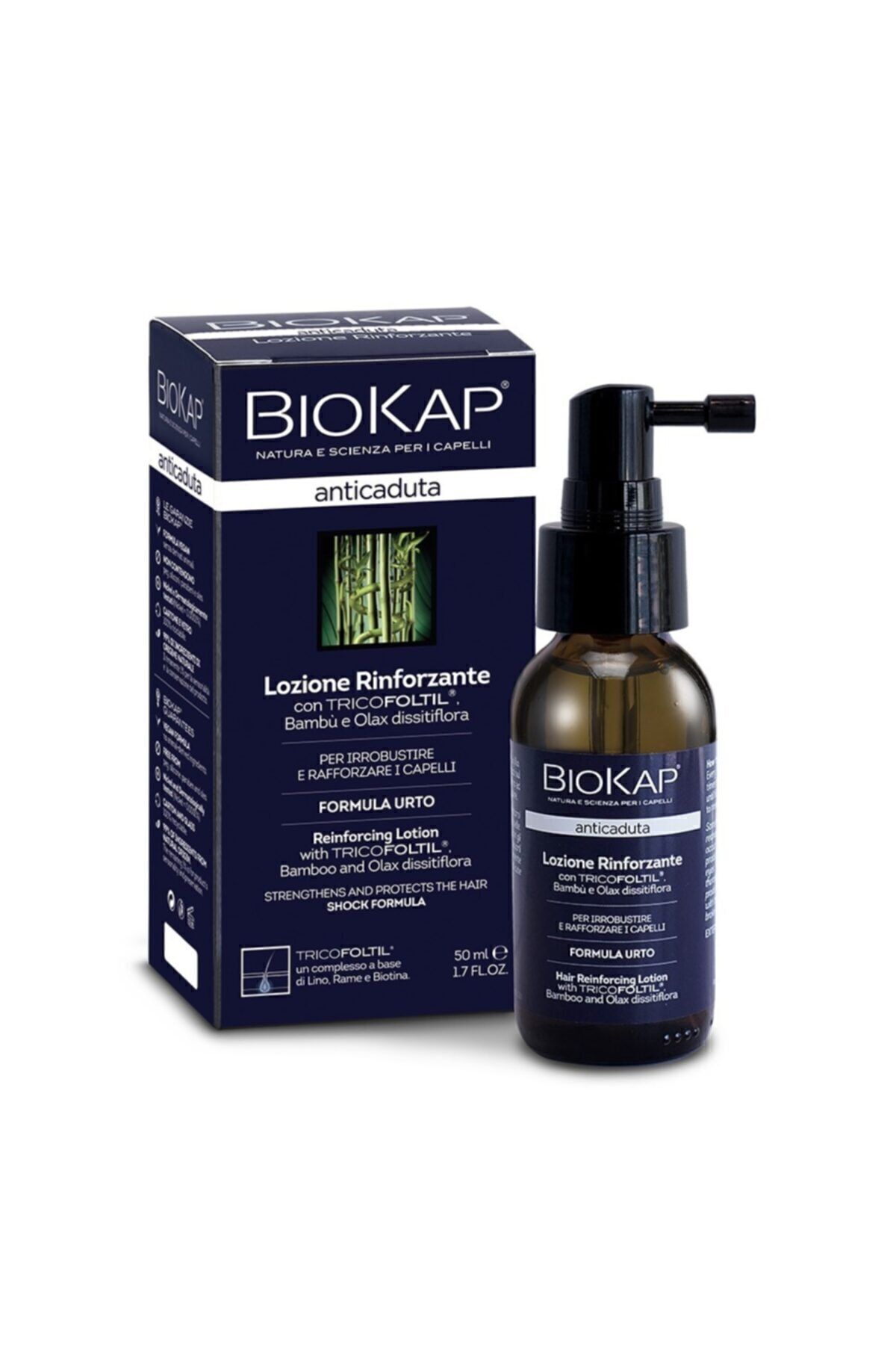 لوسیون ضد ریزش مو حاوی Tricofoltıl® BioKap