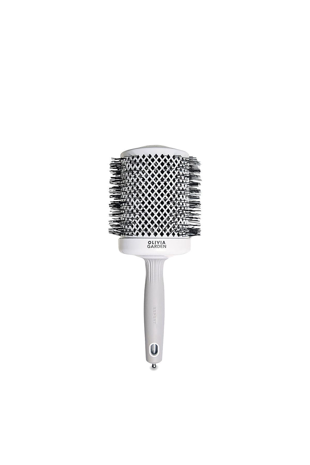 برس موی تخصصی Blowout Shine White and Grey 80 Olivia Garden