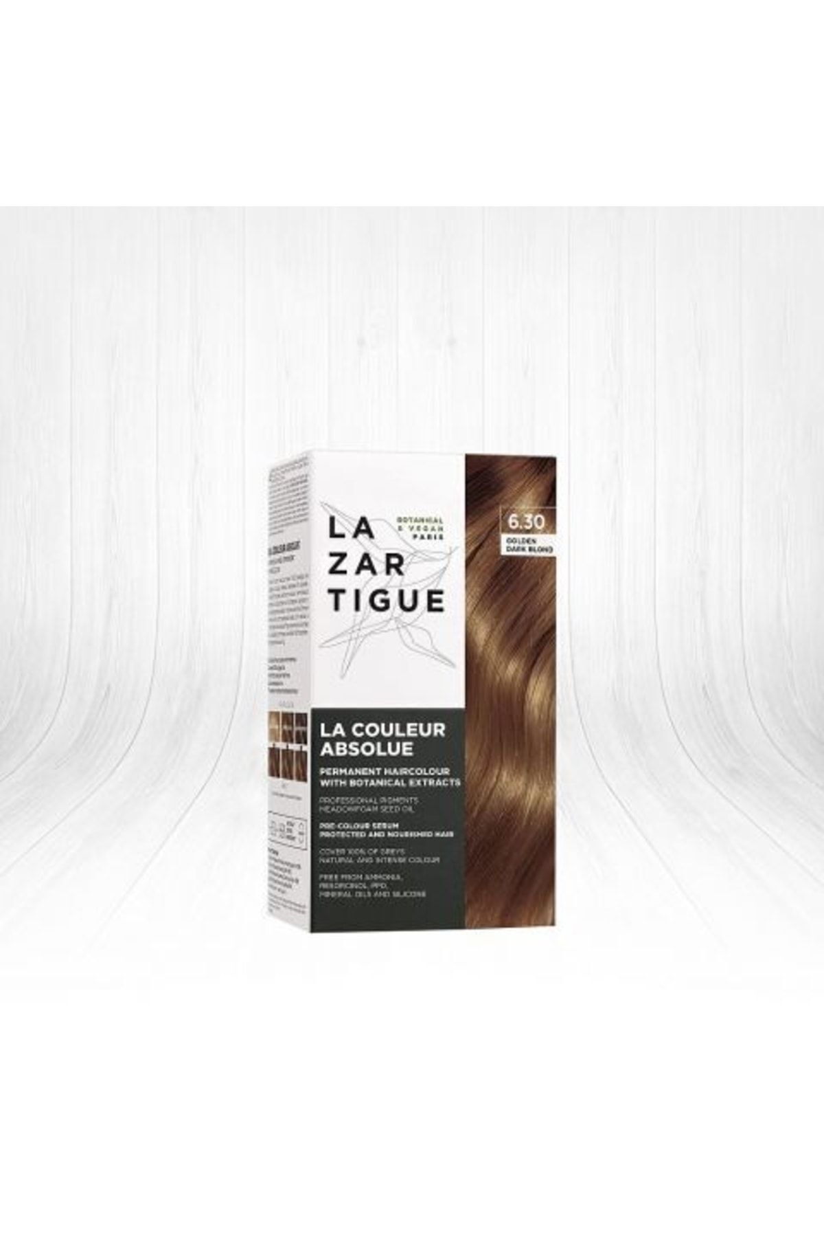 رنگ موی Lazartigue Absolue Color بلوند 6.30 طلایی تیره J.F Lazartigue
