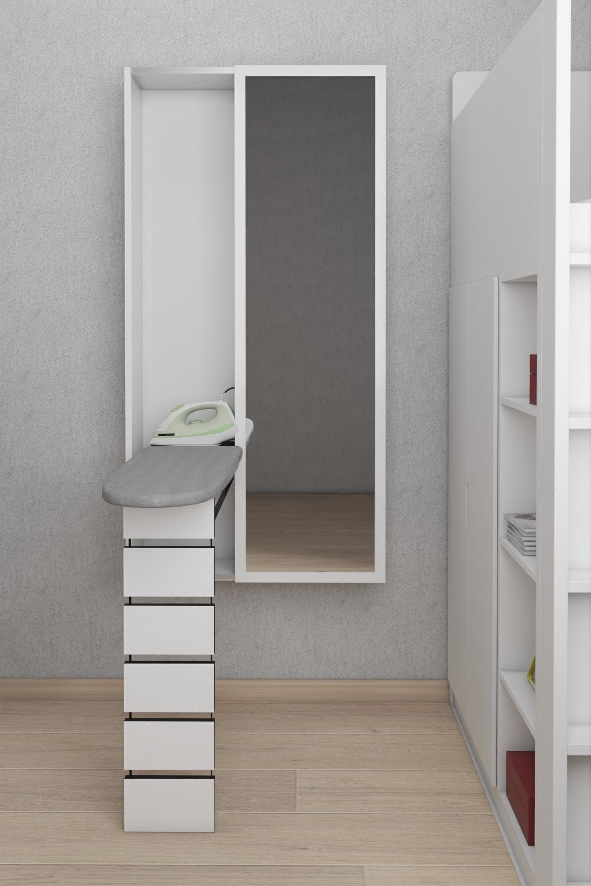 Muhteşem Ütü Dolabı modeli dekorasyonu