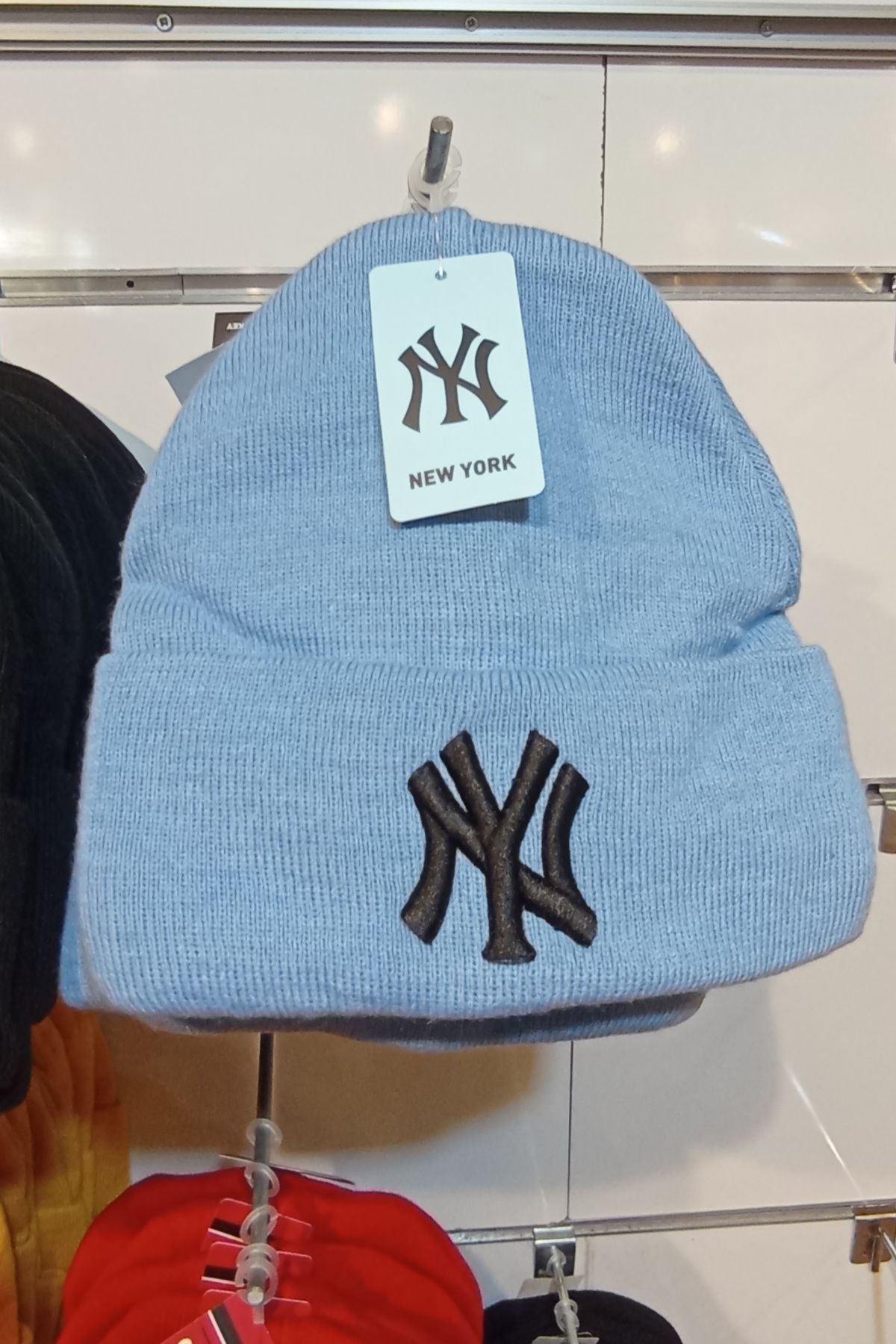 MYZİ STORE New York Yankees Blue Unisex Ny Beanie- Trendyol