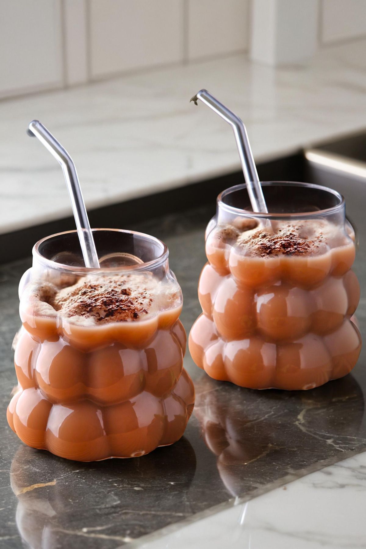 Espas Home-Borosilicate Model Grape - Cold and Hot Resistant, 2 Pieces 1