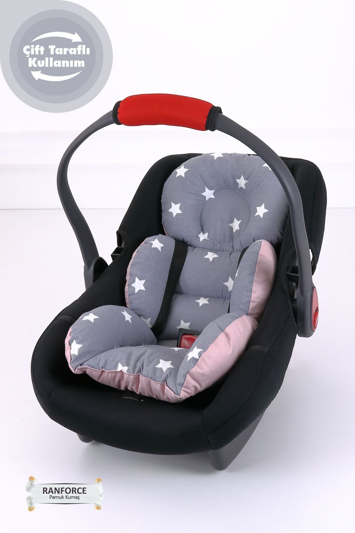 Umaybebek Puset Örtüsü Puset Minderi 2 Parça - Bel Destekli fotoğrafı 3 (önizleme)