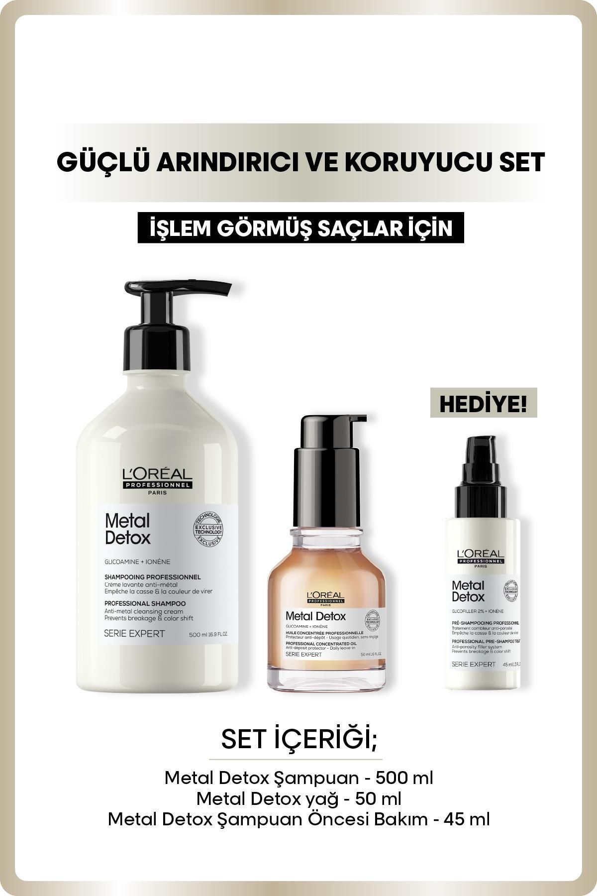 ست مراقبت مو مردانه و زنانه تصفیه قوی مجموعه محافظ برای موهای تحت درمان L'oreal Professionnel