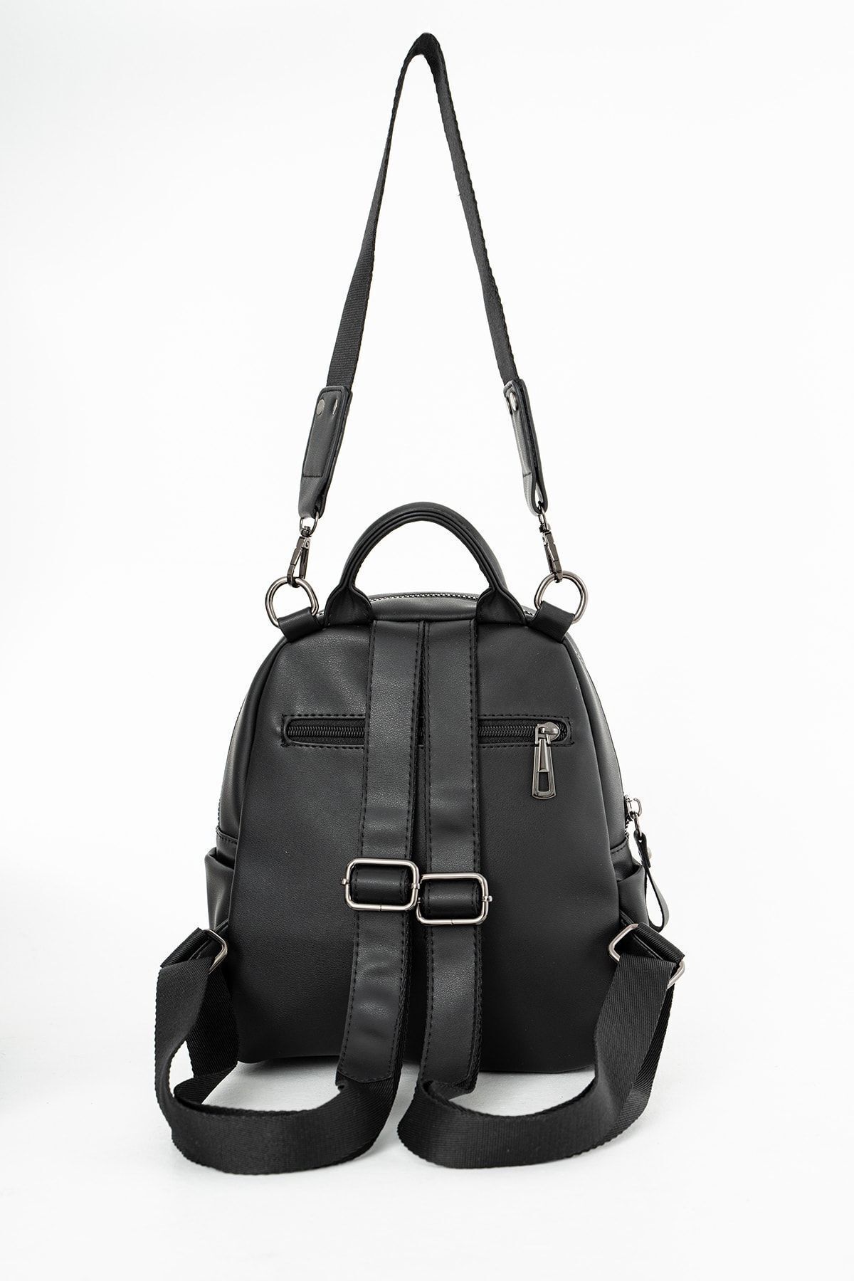 FiONA BAG Fiona&Polo Kadın Siyah Sırt Ve Omuz Çantası Taşıması Kolay Ve Çok Kullanışlı fotoğrafı 3 (önizleme)