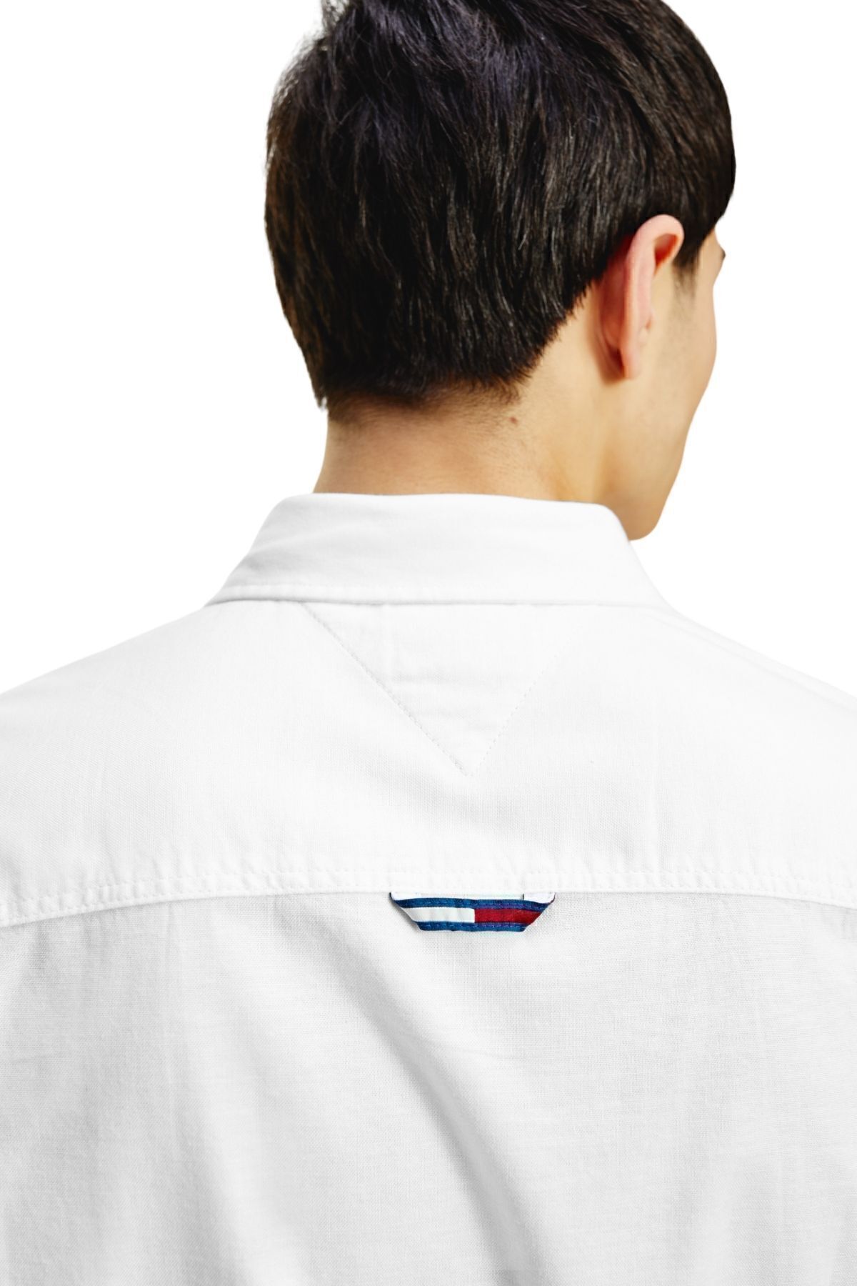 پیراهن / بلوز دکمه دار سفید مردانه DM0DM09594YBR Tommy Jeans