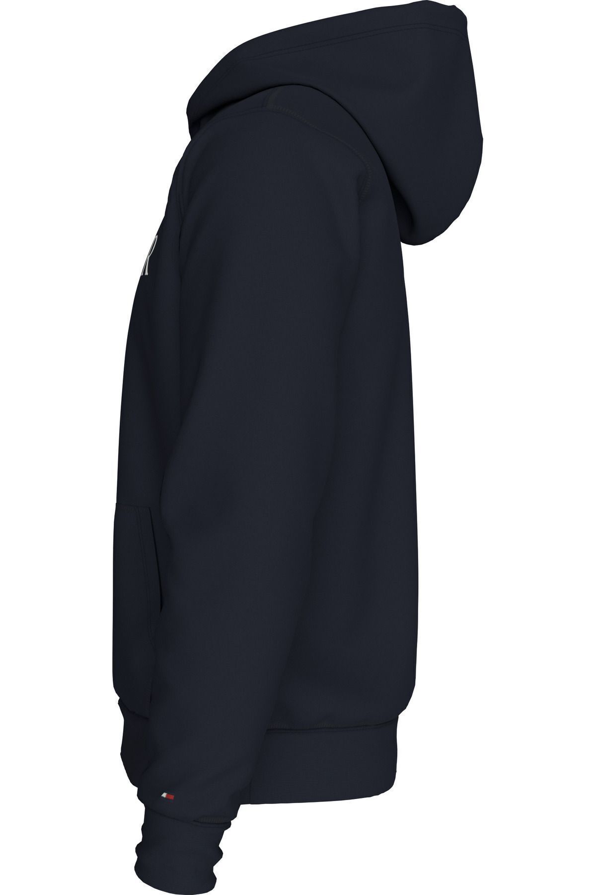 Tommy Hilfiger-Navy Blue Men's Sweatshirt - Hooded, Brand Logo, Stylish Appearance Mw0Mw35523-Dw5 2