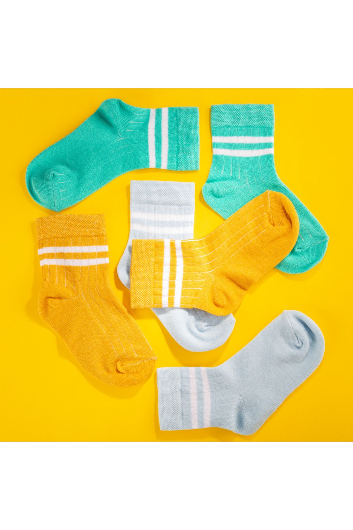 Novibaby 5'li Pamuklu Çocuk Kolej Soket Çorap Bebek Unisex Kız Kadın Erkek Okul Çorabı, Beyaz Siyah Pembe fotoğrafı 5 (önizleme)