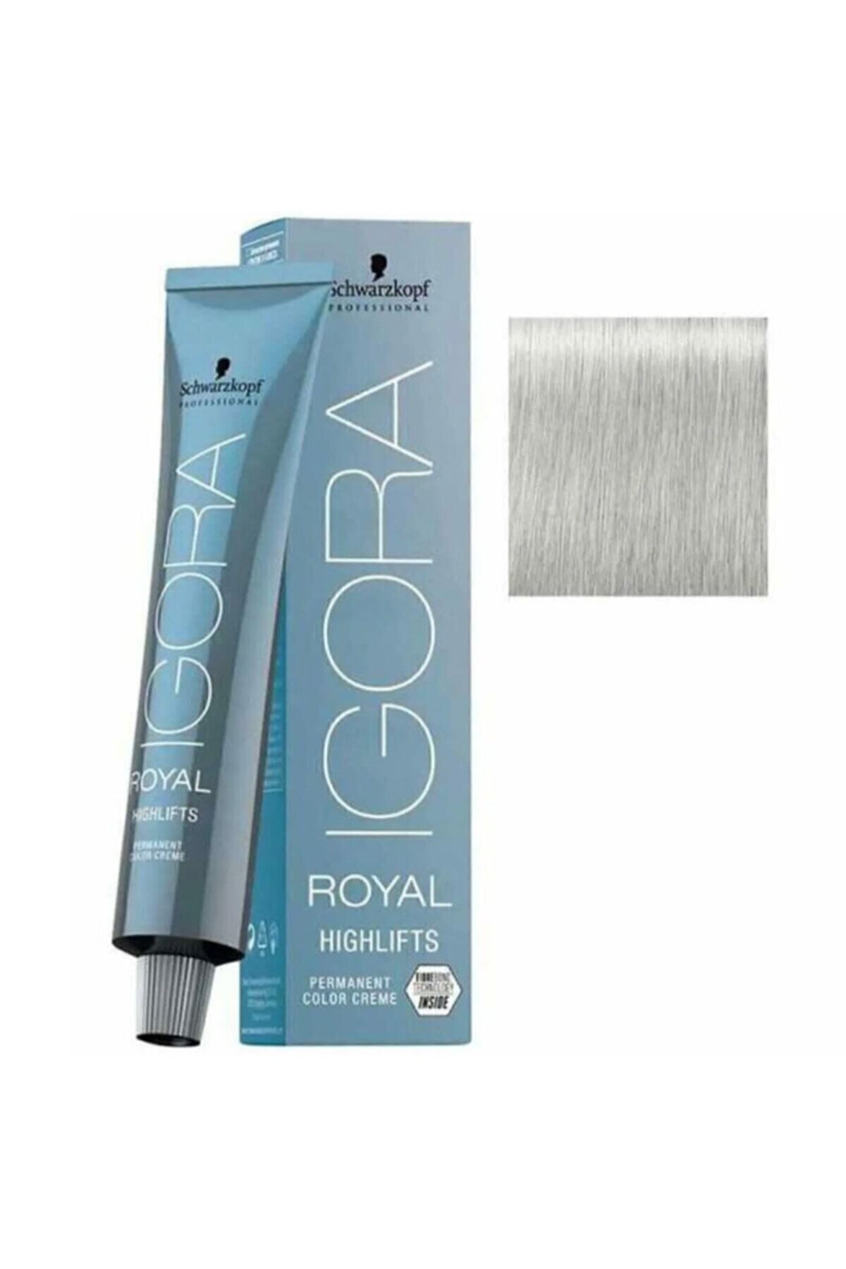 Royal Highlifts Pastel Tones 10-21 Ultra Yellow - Ash Sandre Hair Dye 60ml Igora