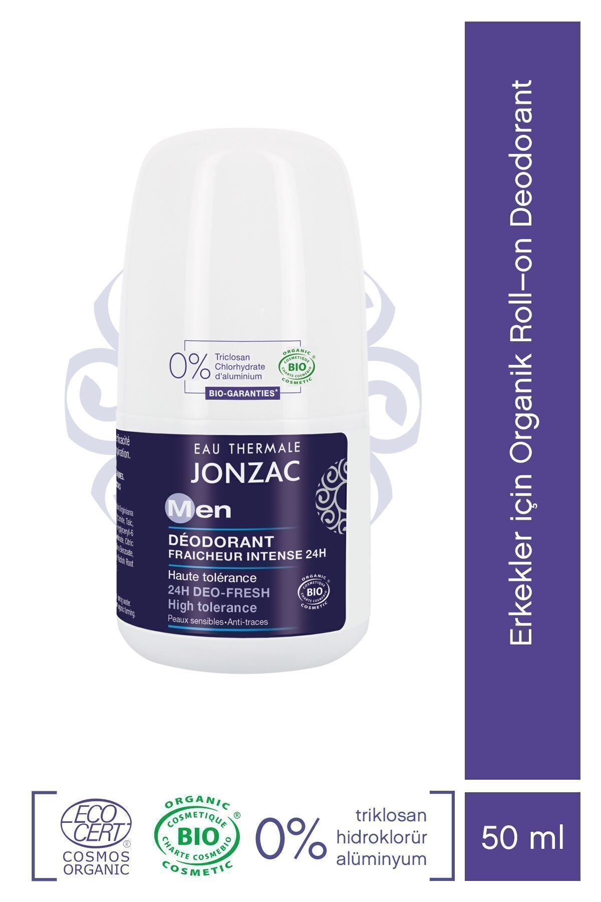 دئودورانت مردانه رول ان ارگانیک 50 میلی لیتر Eau Thermale Jonzac