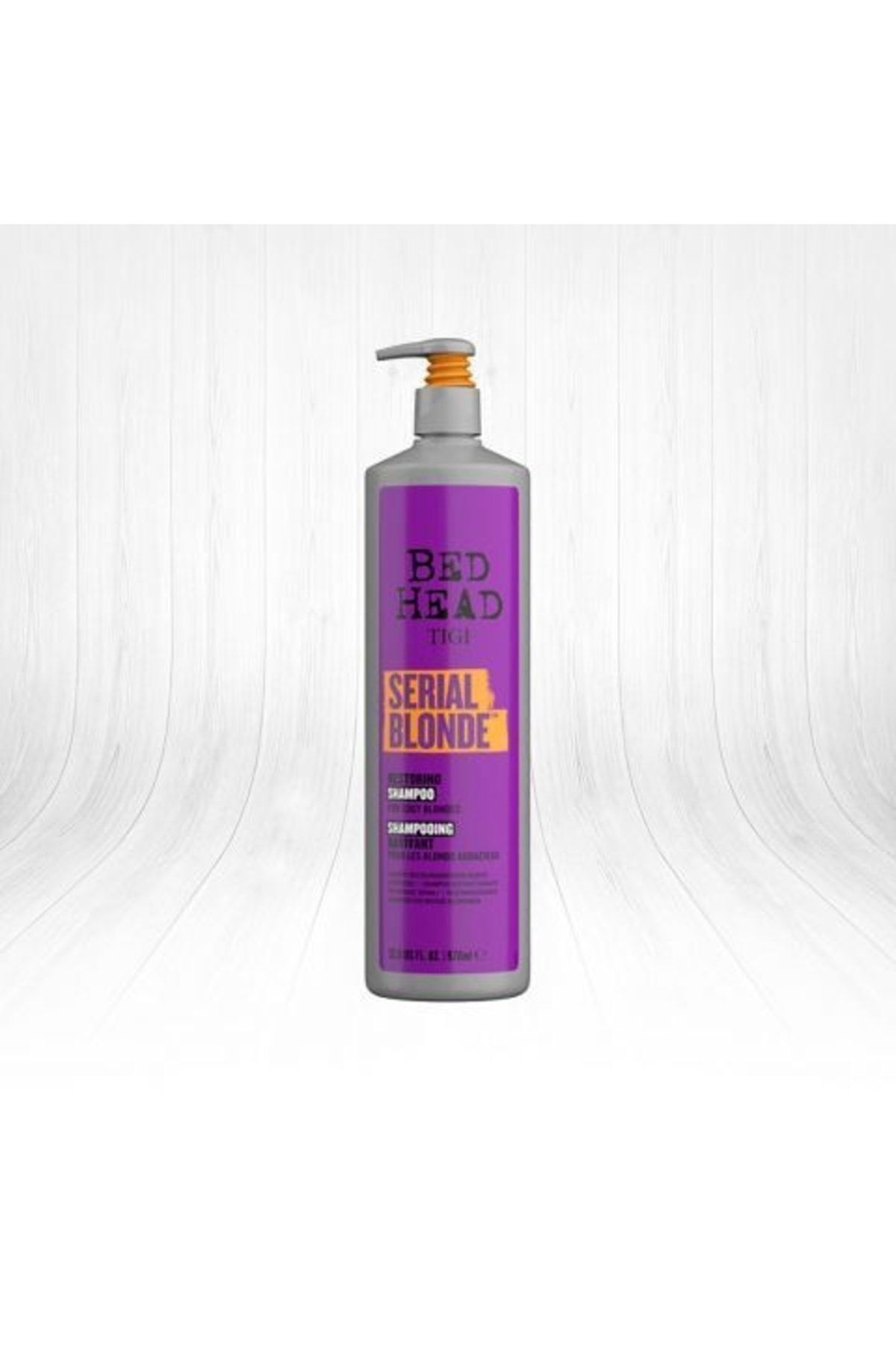 شامپو ترمیم کننده Bed Head سریال بلوند برای موهای بلوند 970 میلی لیتر Tigi