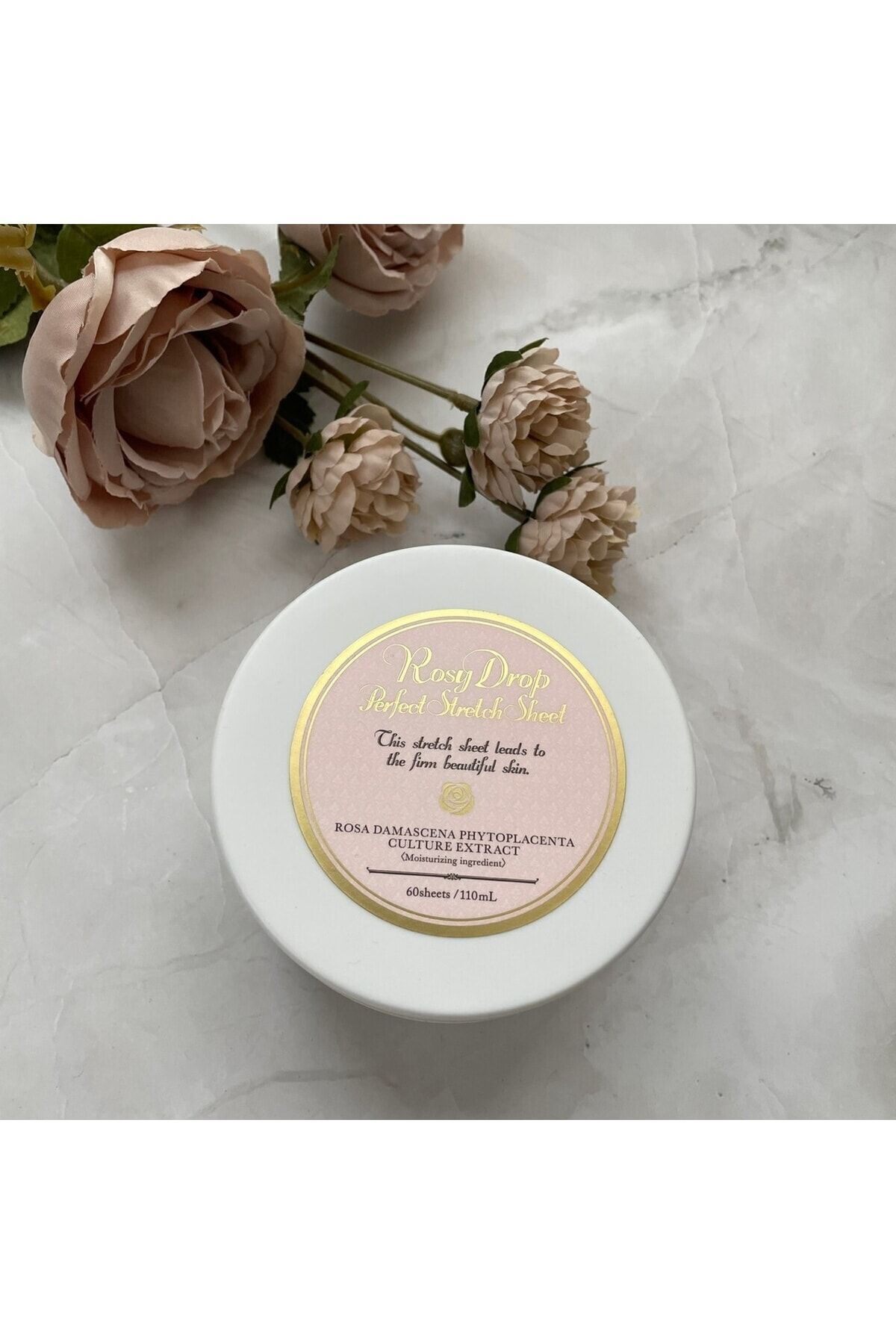 Rosy Drop-Perfect Stretch Sheet 110 ml Anti-Aging & Wrinkle Face and Eye Contour Mask 2