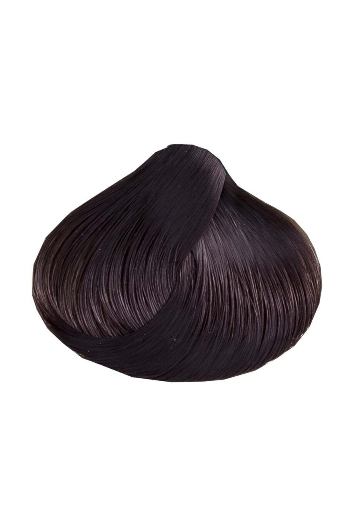 رنگ موی ارگانیک 4ah متوسط ​​خاکستر قهوه ای 60 میلی لیتر*3 Organic Colour Systems