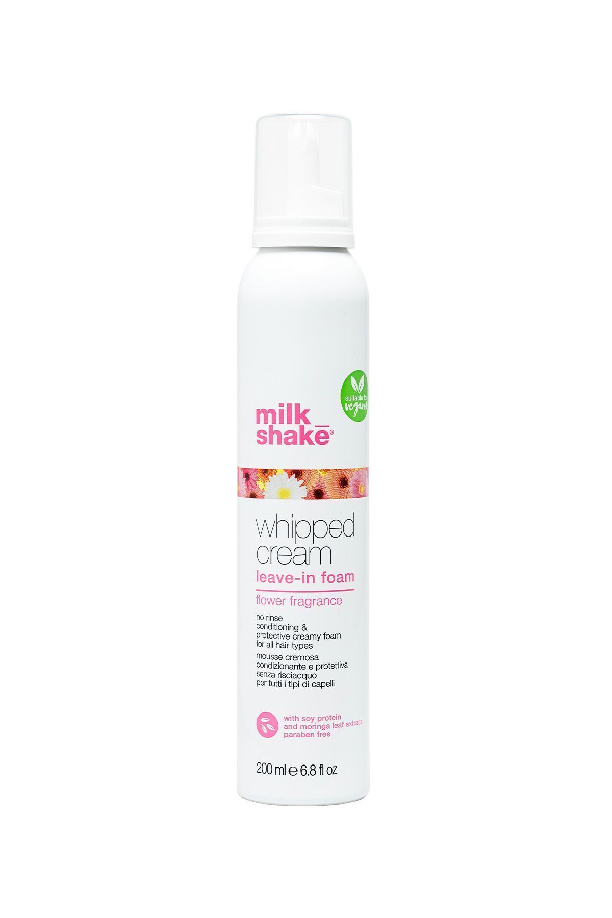 میلک شیک کرم فرم گرفته فلاور اسانس وگان فوم مراقبتی 200 میلی لیتری Milkshake