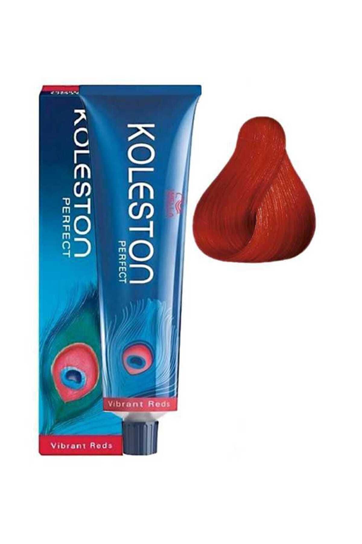 رنگ مو سفید مردانه و زنانه Koleston Perfect 77.44 Cor Fire Wella