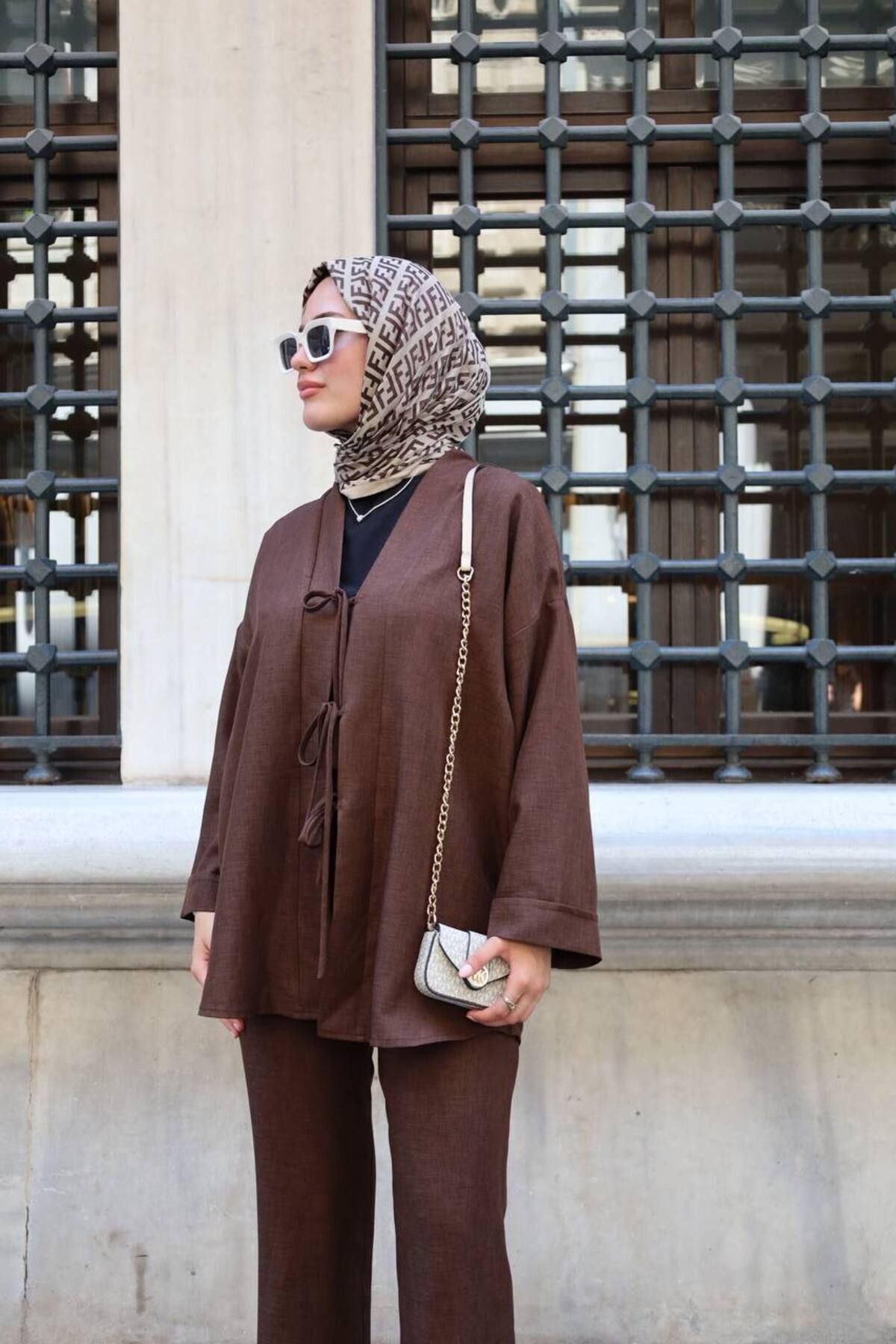 kimono  tesettür takım