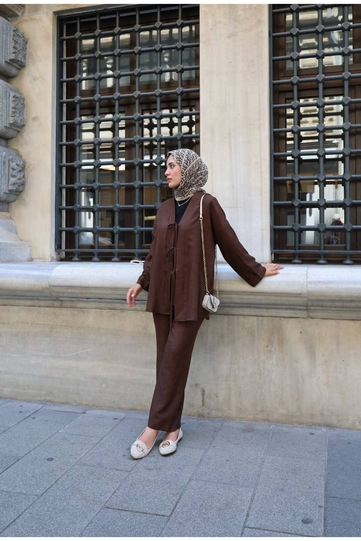 kimono  tesettür takım