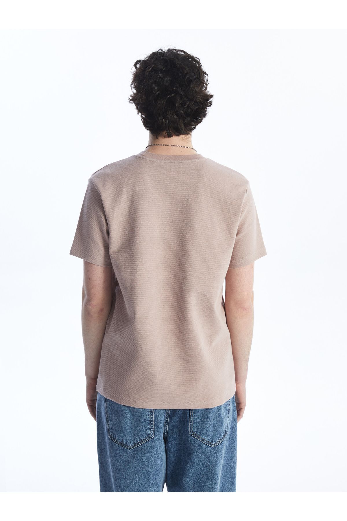 LC Waikiki-Bedrucktes Herren-T-Shirt – Rundhalsausschnitt, kurze Ärmel 5