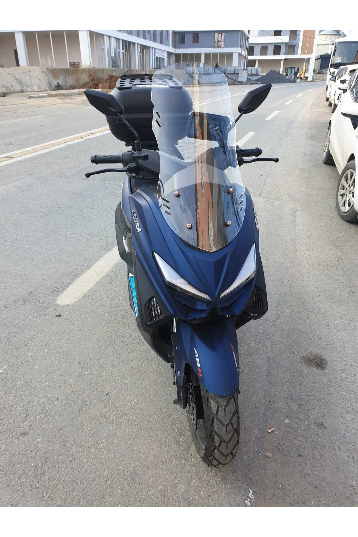 Arora Max T 150 Siperlik Ön Cam 2022-2025 Model 75cm Şeffaf Renkli 4mm UZUN CAM