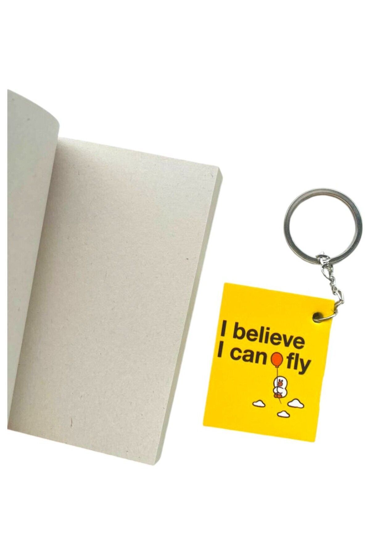 GALATA GIFT-Small Notepad and Keychain Set - Dual Fun Motivation Set 3