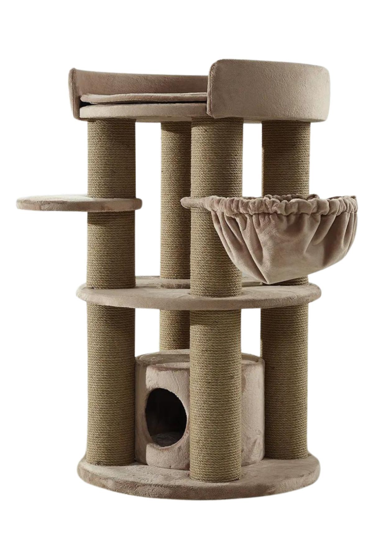 Pet Dreams-Cosmo Luxury Cat Tree - Scratching and Resting Features 2