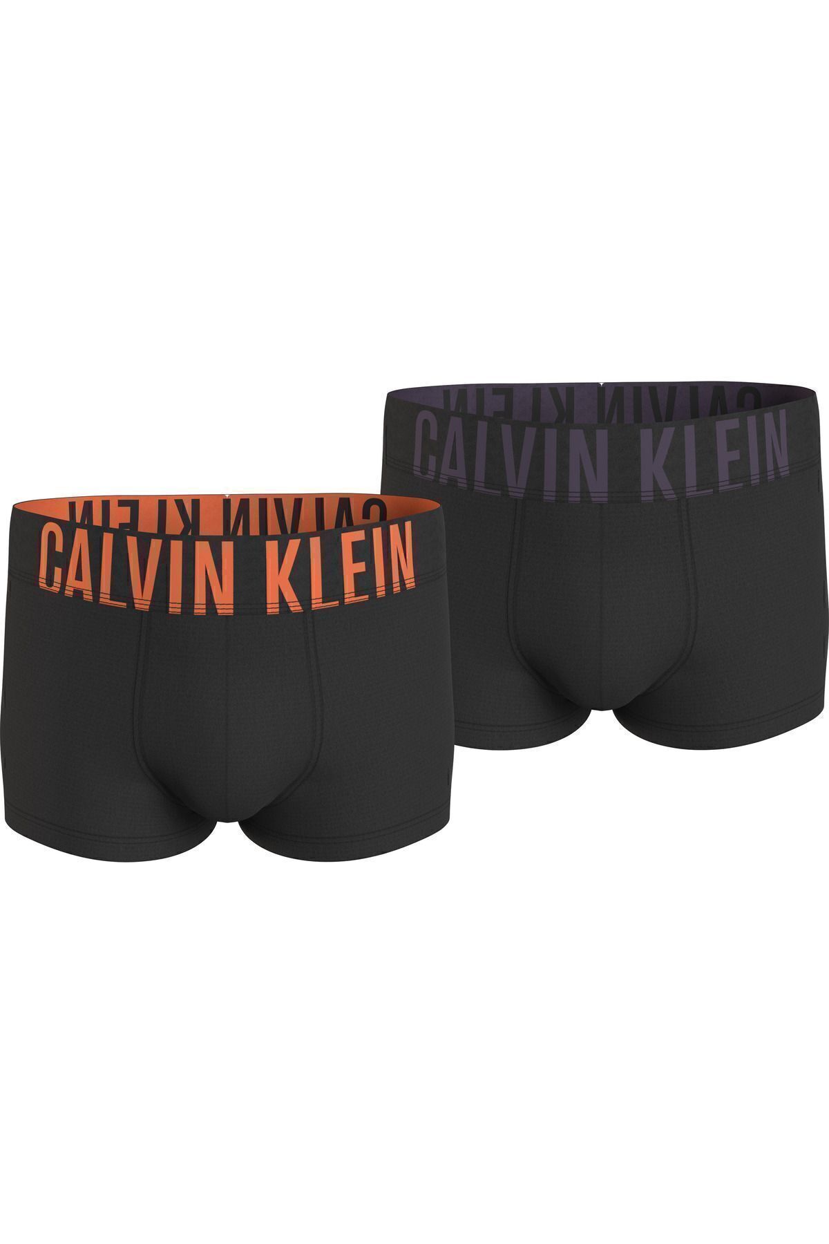 Calvin Klein-بوكسر أسود 1 بشعار العلامة التجارية للرجال مع شريط مطاطي مناسب للاستخدام اليومي 000nb2599a-gxl 1