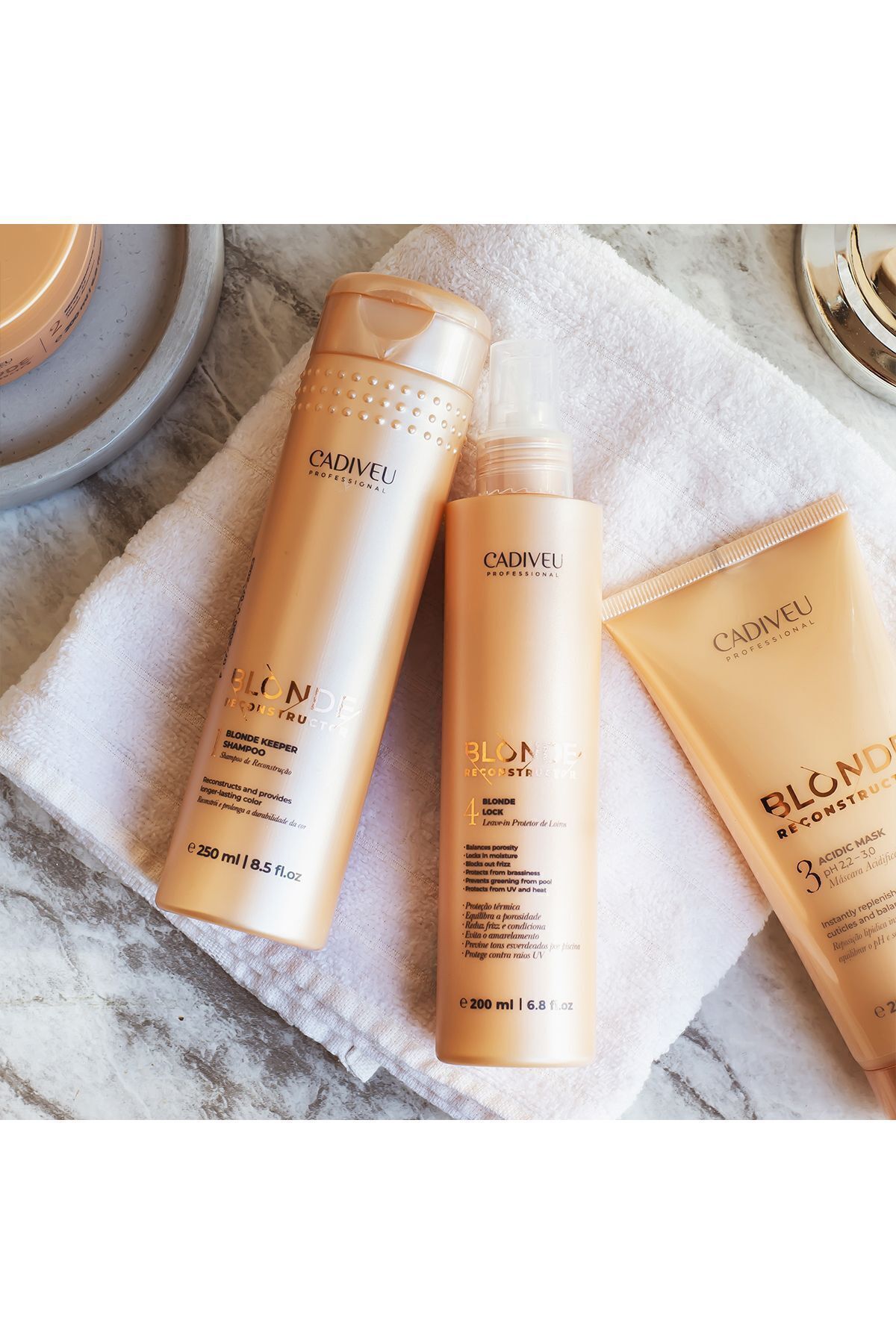 Cadıveu-Cadiveu Blonde Reconstructor Color Protection Shampoo 250 ml 3