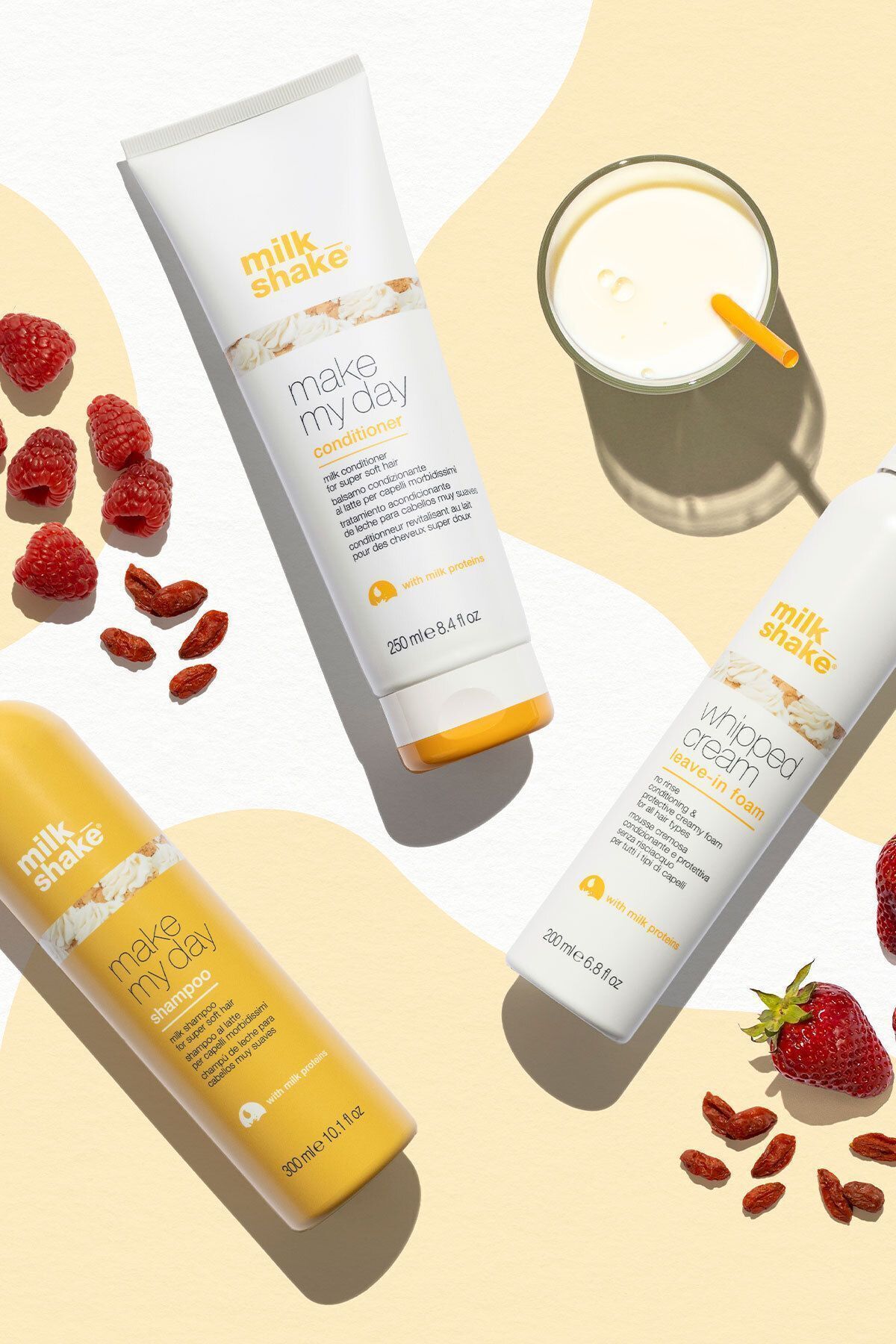 milk_shake Make My Day Conditioner Yumuşak Saçlar için Sütlü Bakım Kremi 250 ml — MS-MMDC-0250 — تصویر 2 از 2