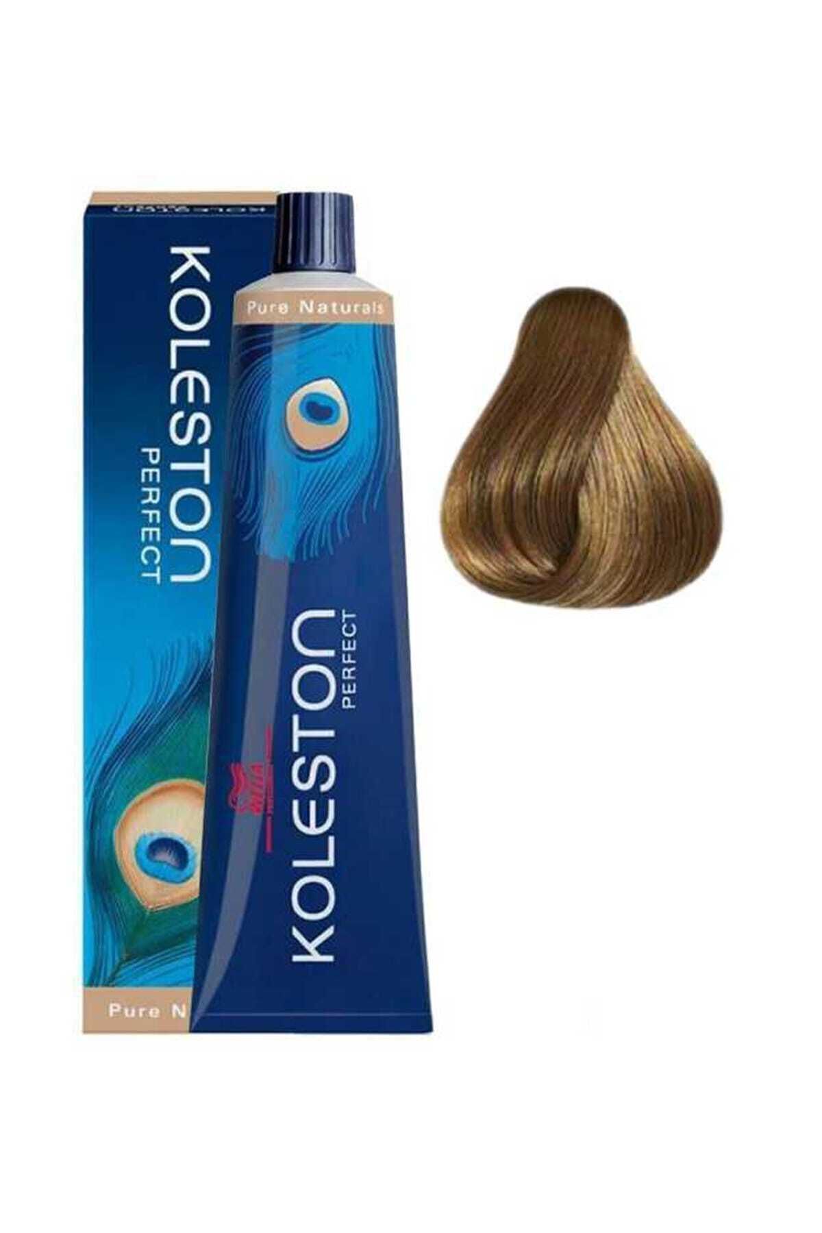 رنگ مو سفید زنانه Koleston Perfect 7.00 متوسط Kumral Hot Wella