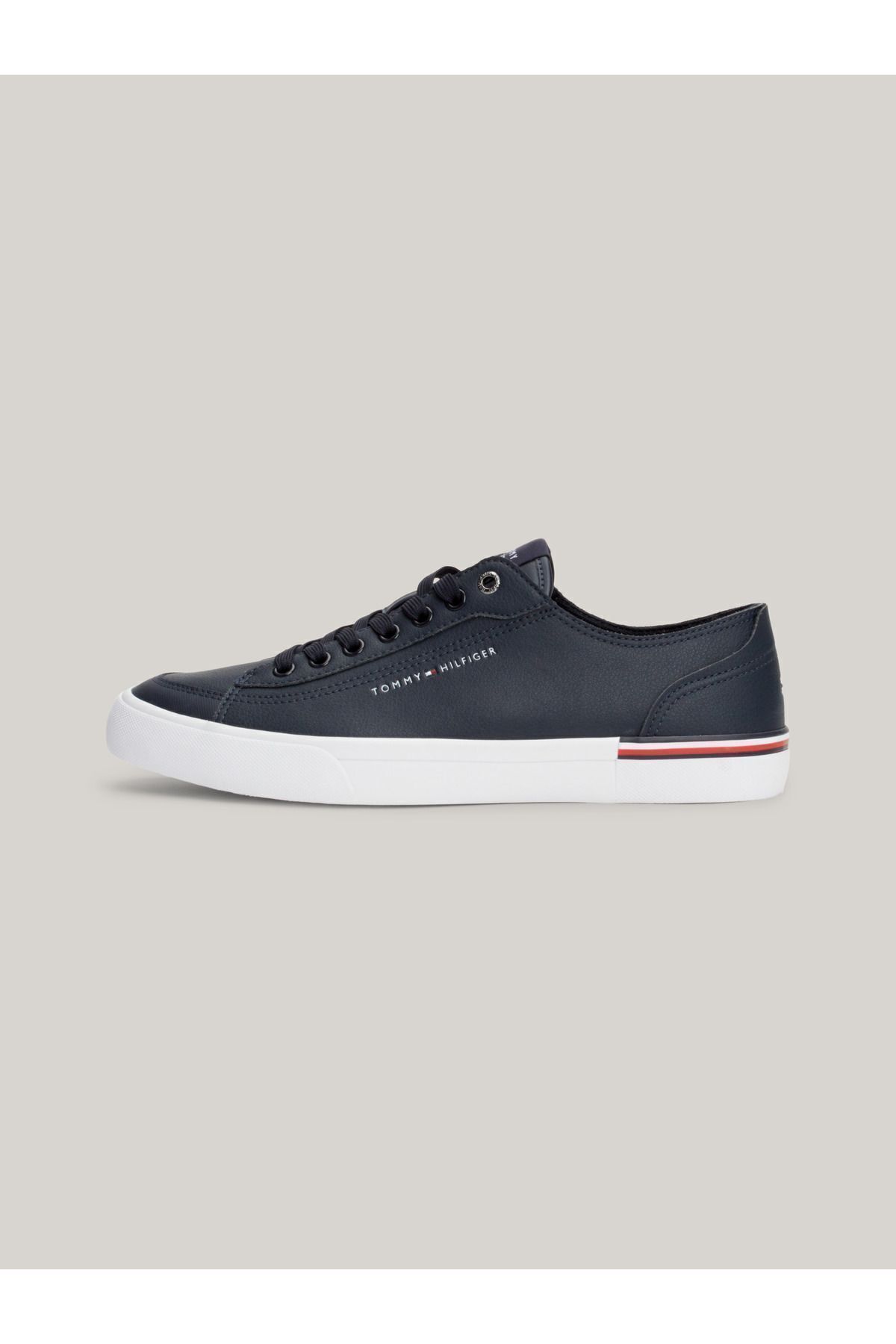 اسنیکر آبی مردانه چرم VULC شرکت اورجینال Tommy Hilfiger
