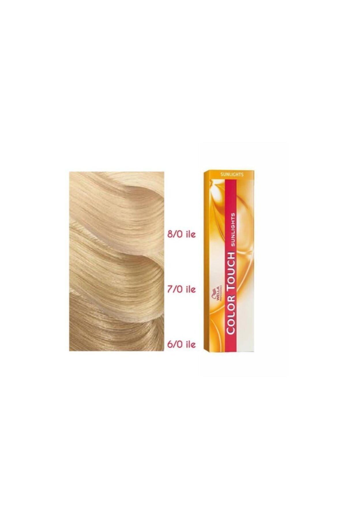 رنگ موی اشی پرل تاچ سان لایت 60 میلی لیتری 18 Wella