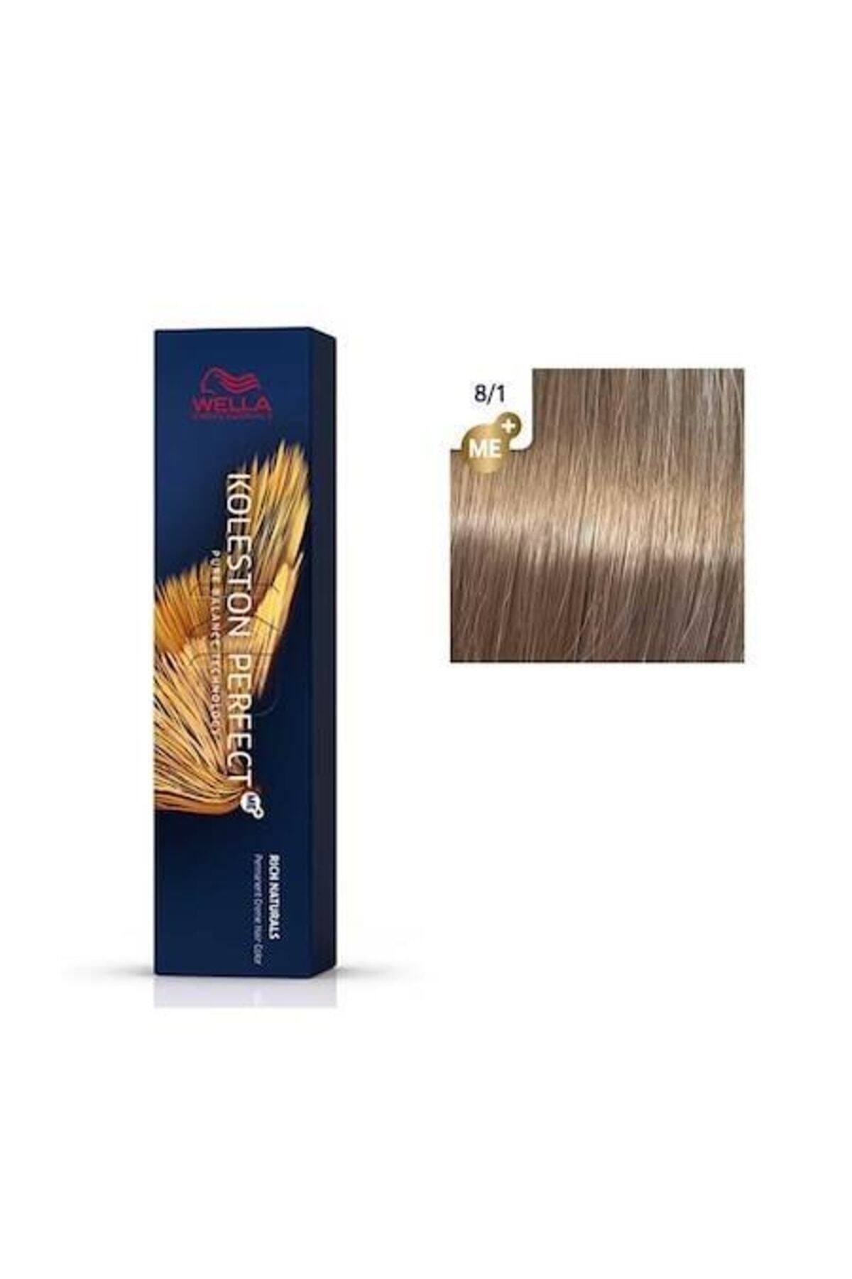 رنگ موی دائمی Koleston Perfect Me + 8/1 Rich Naturals 60 میلی لیتر Wella Professionals