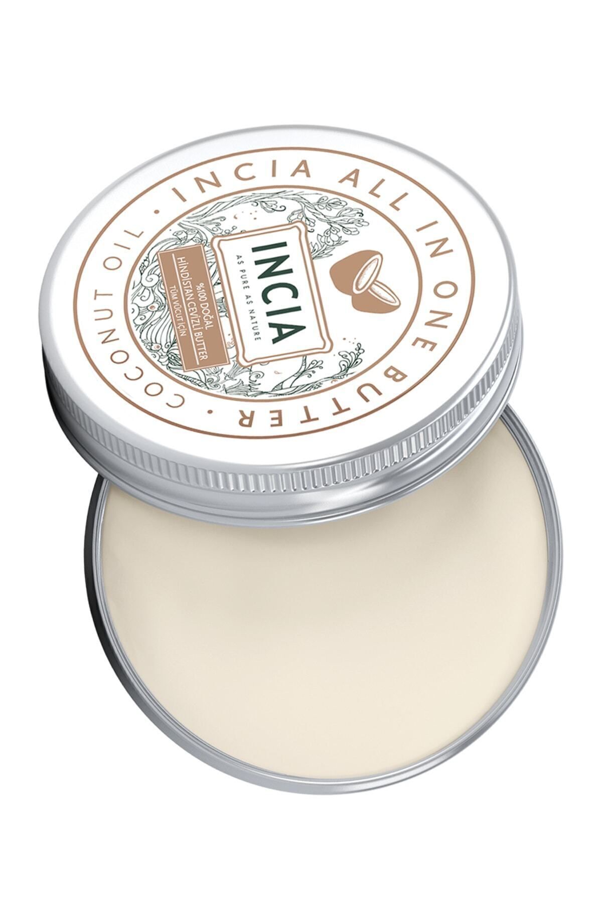 Incia-50 ml Butter Intensive Moisturizing Cream - 100% Natural, Coconut, Organic Vegan 2