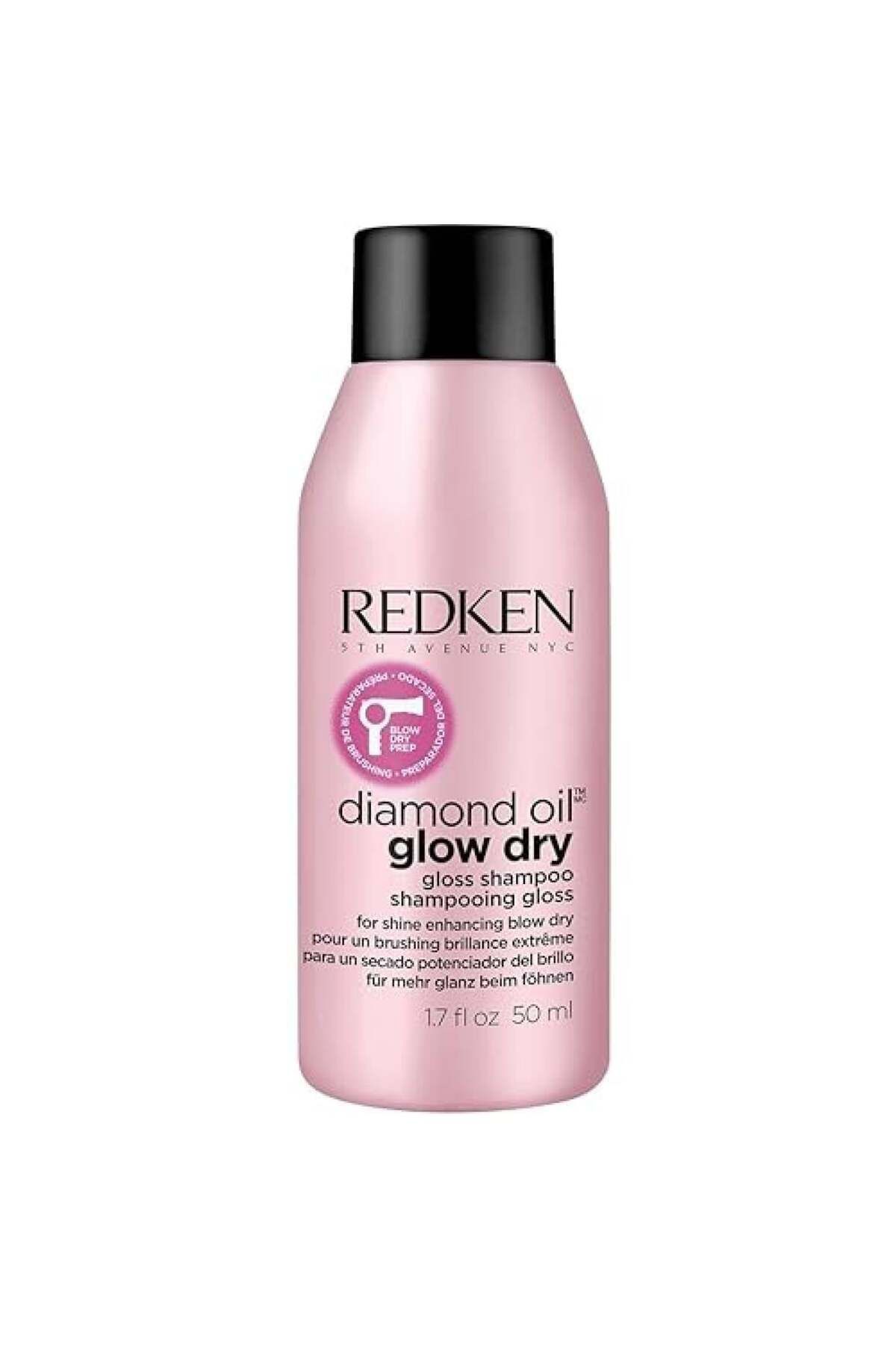 REDKEN-Diamond Oil Glow Dry Gloss Shampoo, 50ml 1