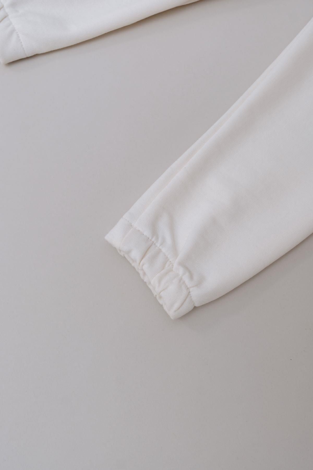 C&City-Jogginghose mit elastischem Bein für Mädchen 760 Ecru 4