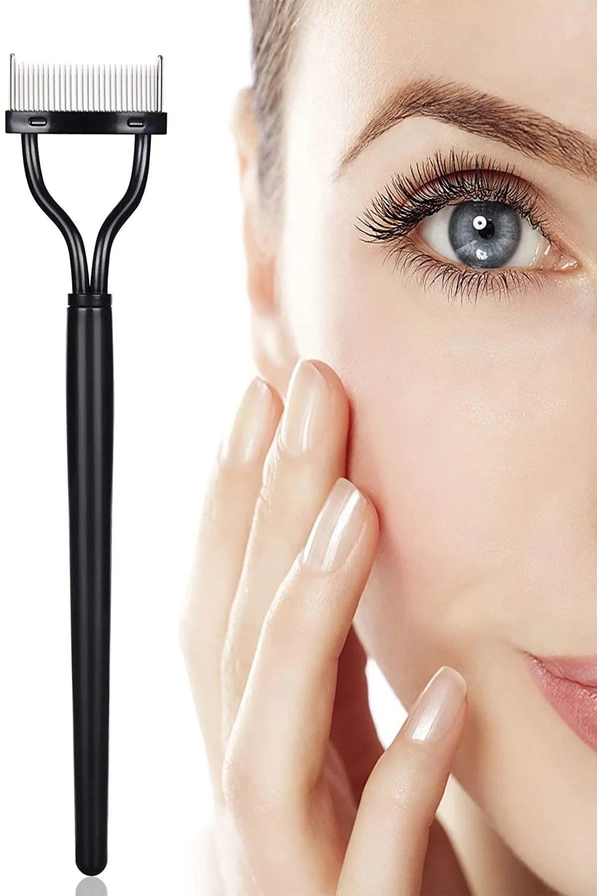 obrigado-Eyelash Organizer Tool - Bag Separator Comb, Curling Tool 7