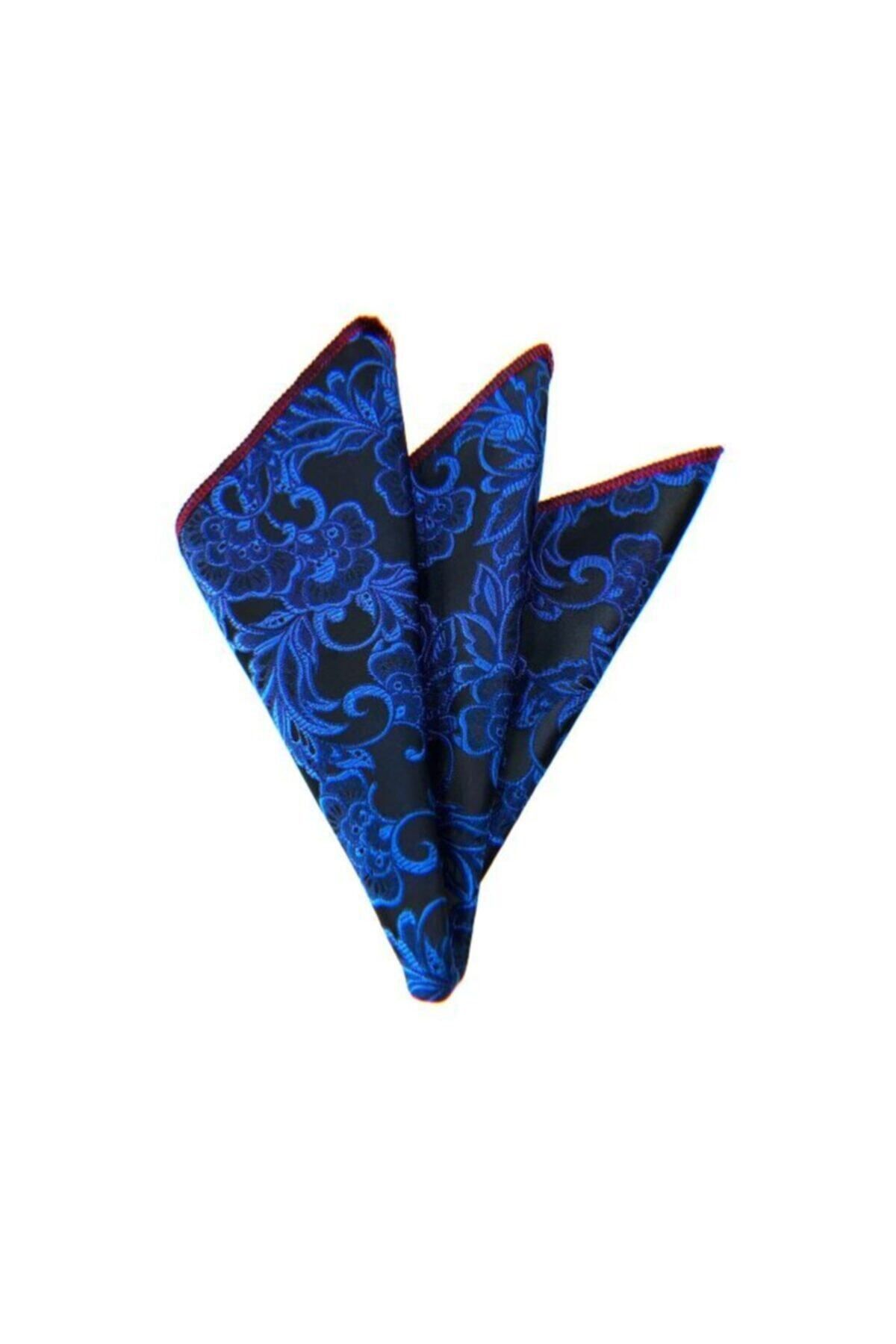 کراوات مردانه آبی سرمه ای VENCHY | 21174MK اورجینال - تصویر 4