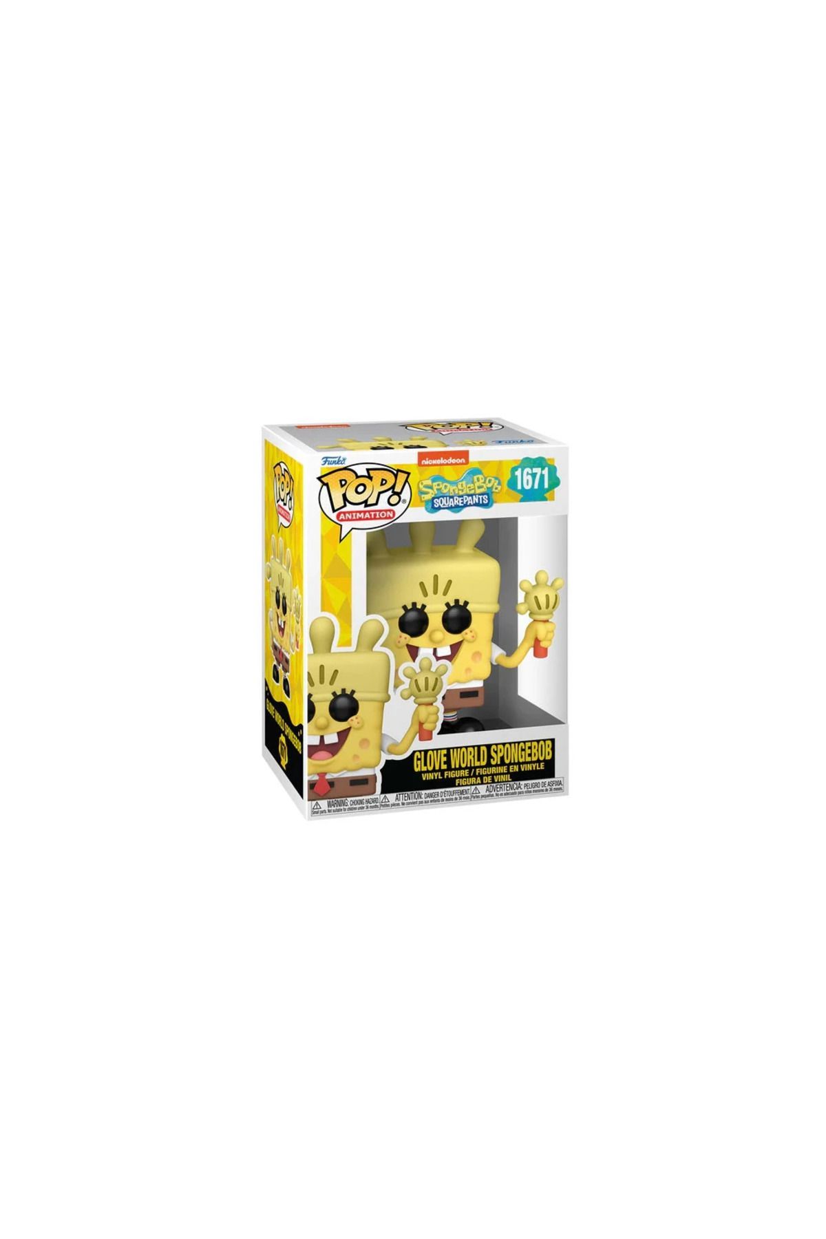 Funko Spongebob Squarepants Glove World 1671 Funko Pop Animation Figure Trendyol