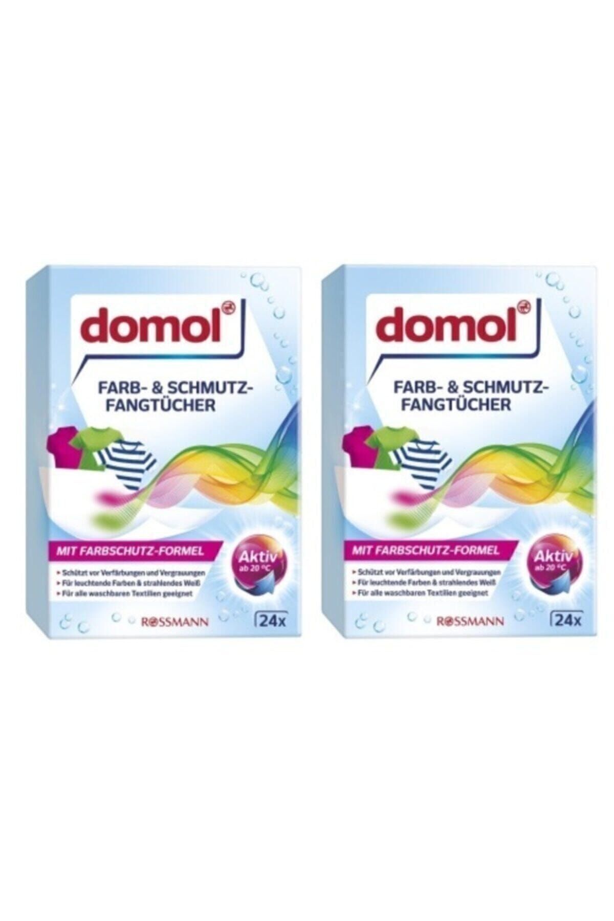 DOMOL Renk Ayırıcı Canlandırıcı Mendil 24+24 Bez