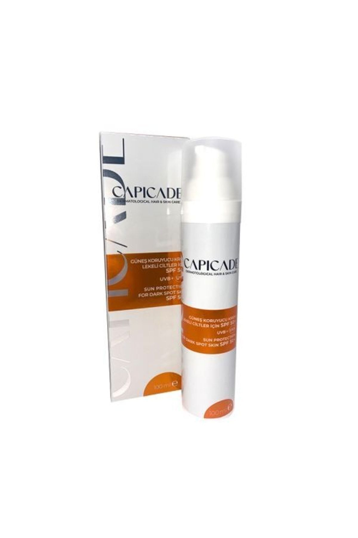 برای پوست های تیره Spf 50+ (برای پوست های خالدار) Capicade