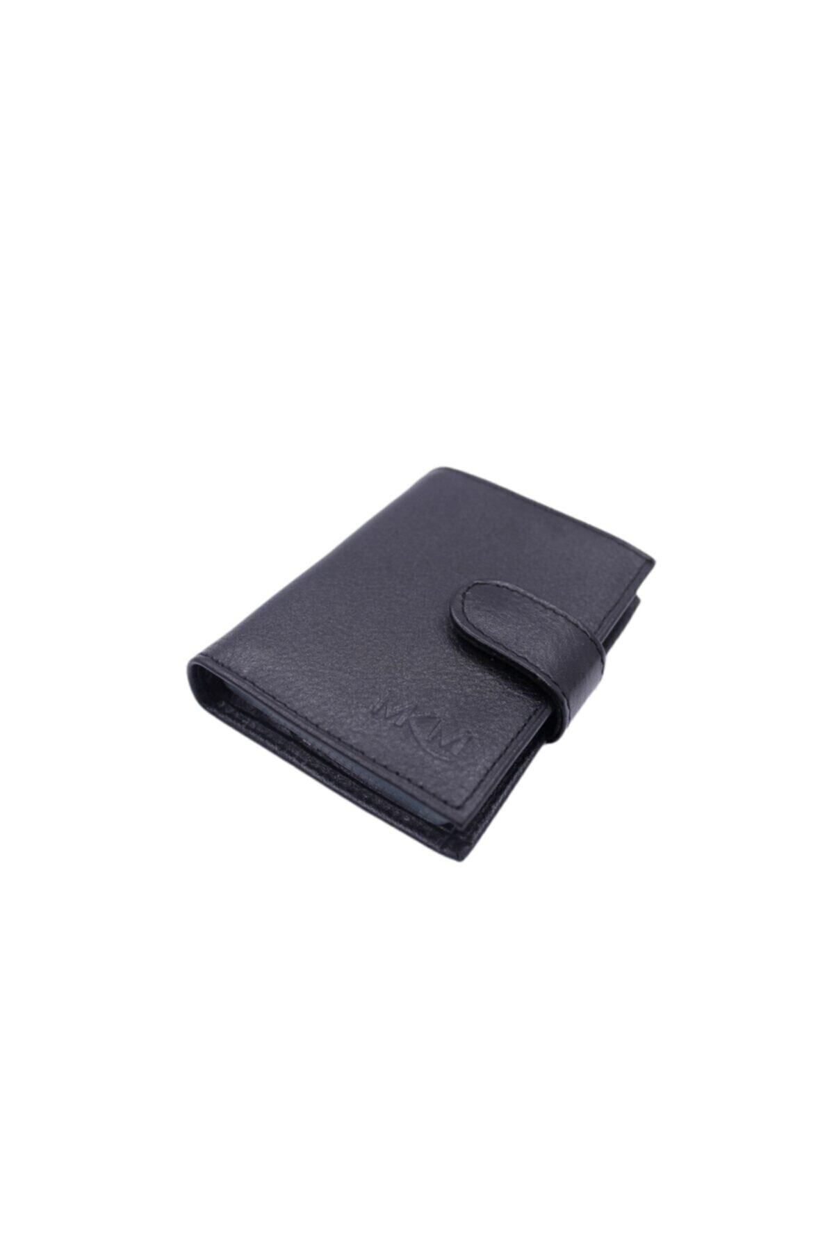 کارت دار مردانه MKM واقعی چرم HOLDER CARD WALLET ORTAK مدل MKM MAN