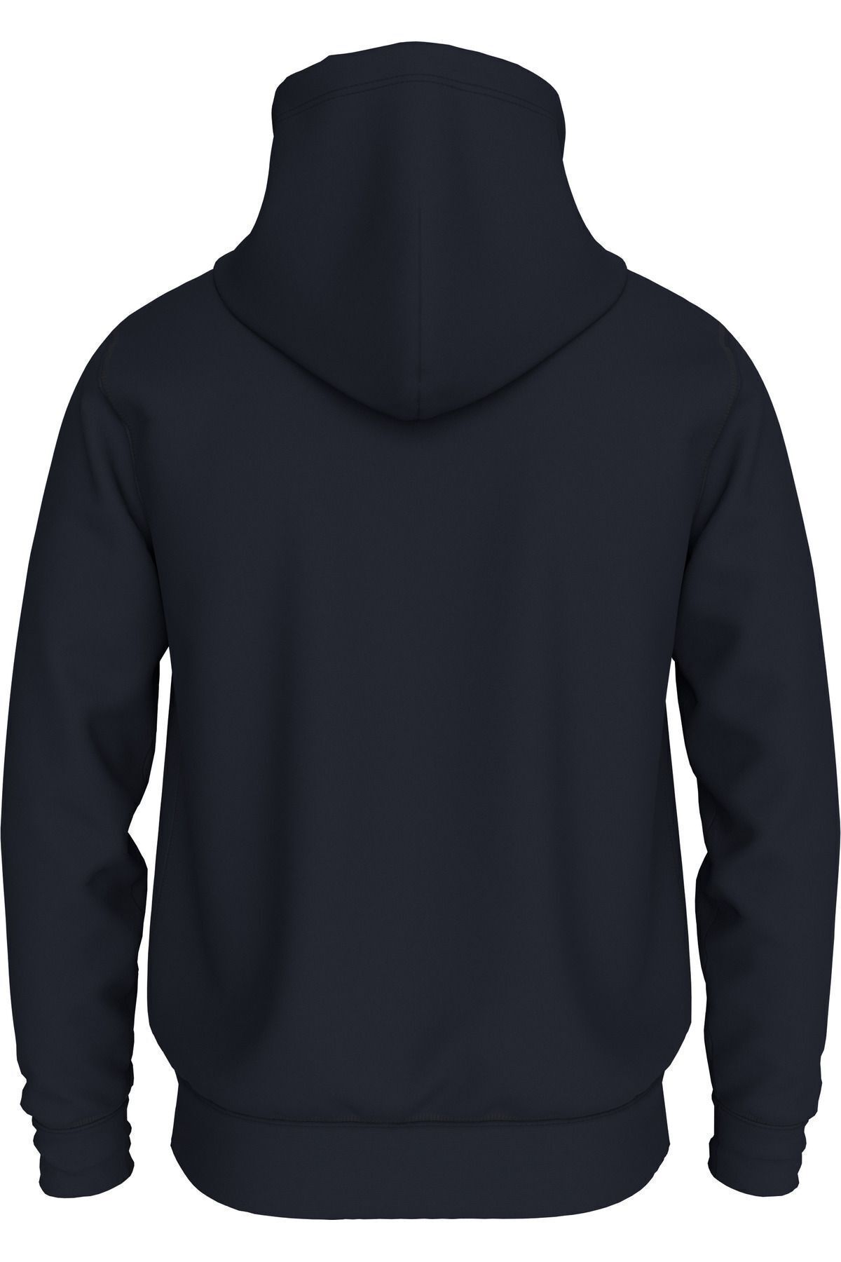 Tommy Hilfiger-Navy Blue Men's Sweatshirt - Hooded, Brand Logo, Stylish Appearance Mw0Mw35523-Dw5 4