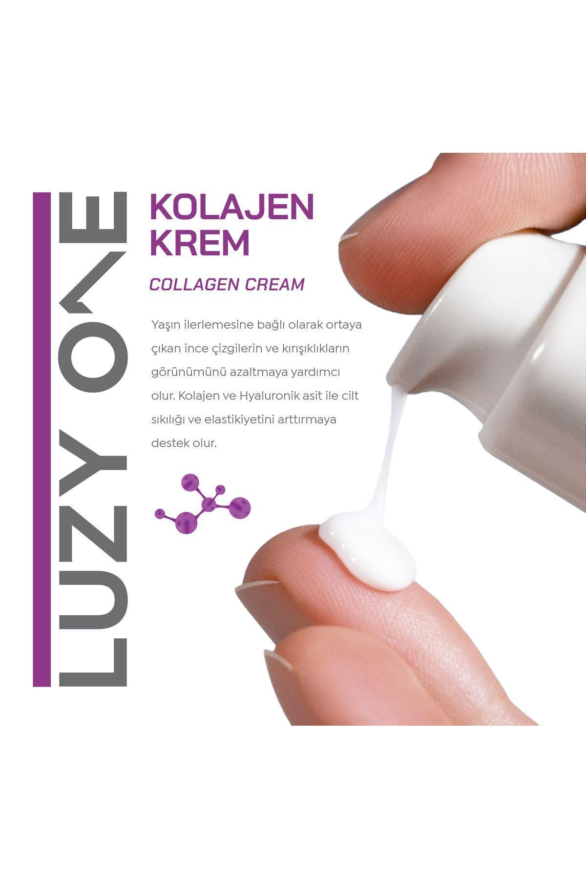 کرم صورت   Luzy One | lzy-kolajen-krm اورجینال - تصویر 3